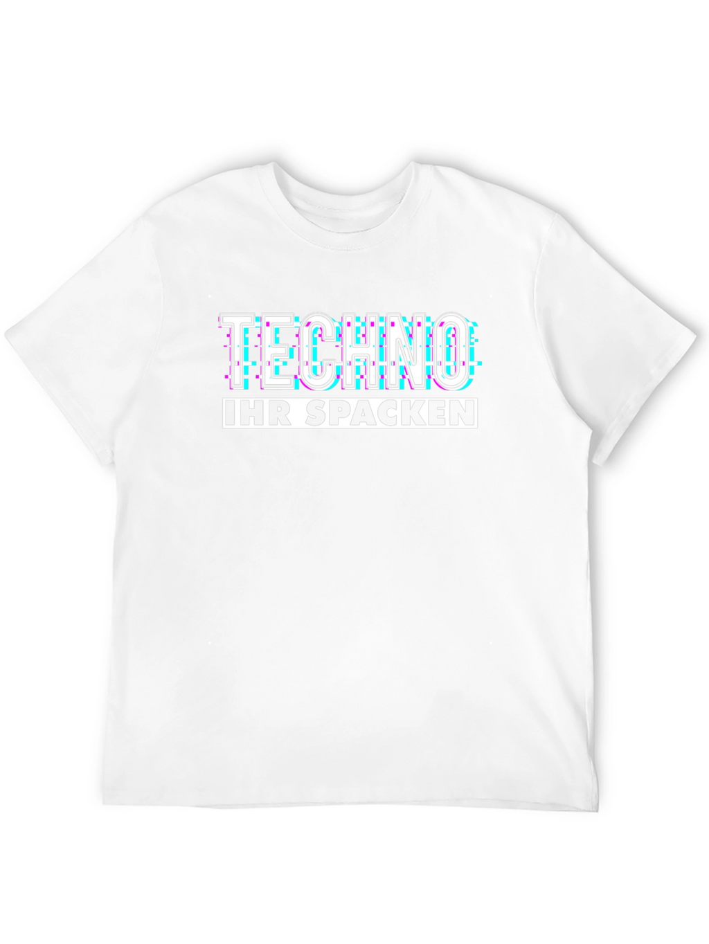 Techno Ihr Spacken Graphic T-Shirt