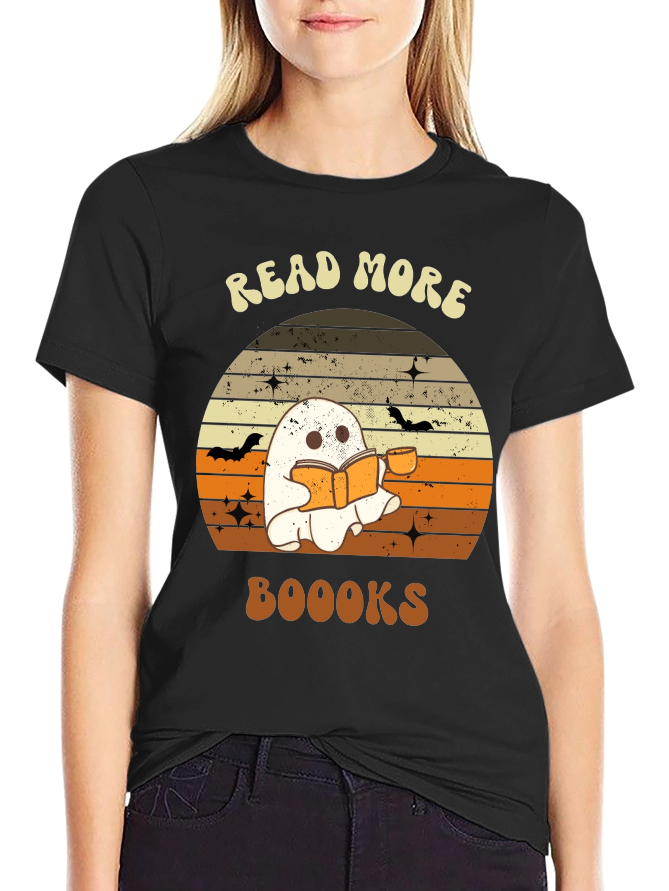 Read More Booooks Ghost T-Shirt