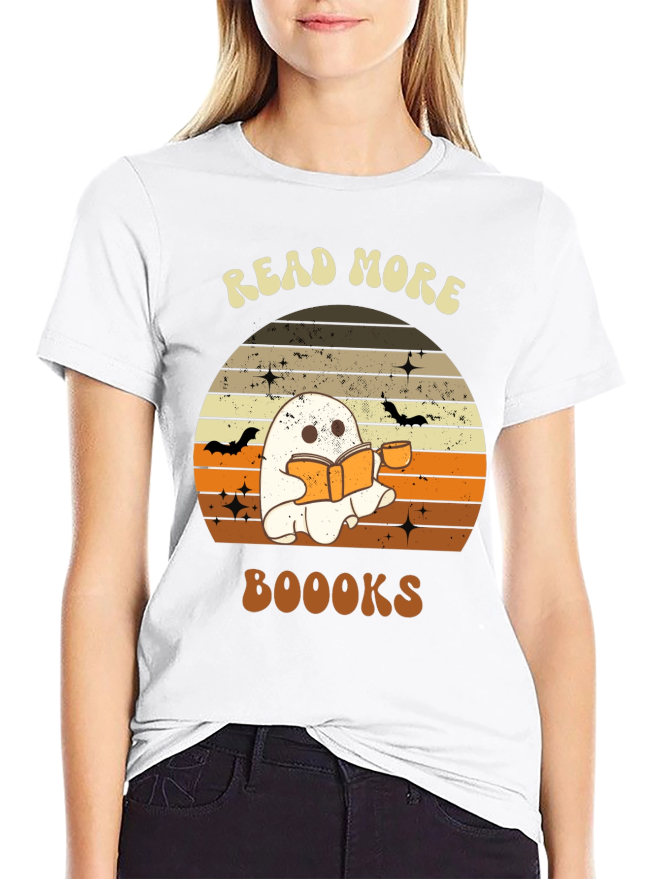 Read More Booooks Ghost T-Shirt