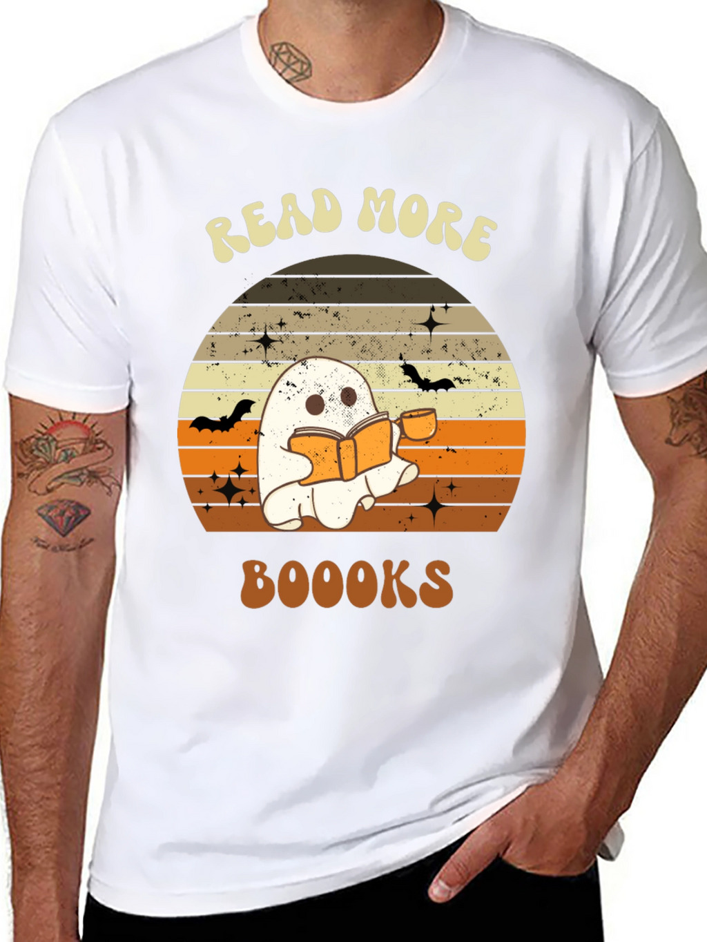 Read More Booooks Ghost T-Shirt