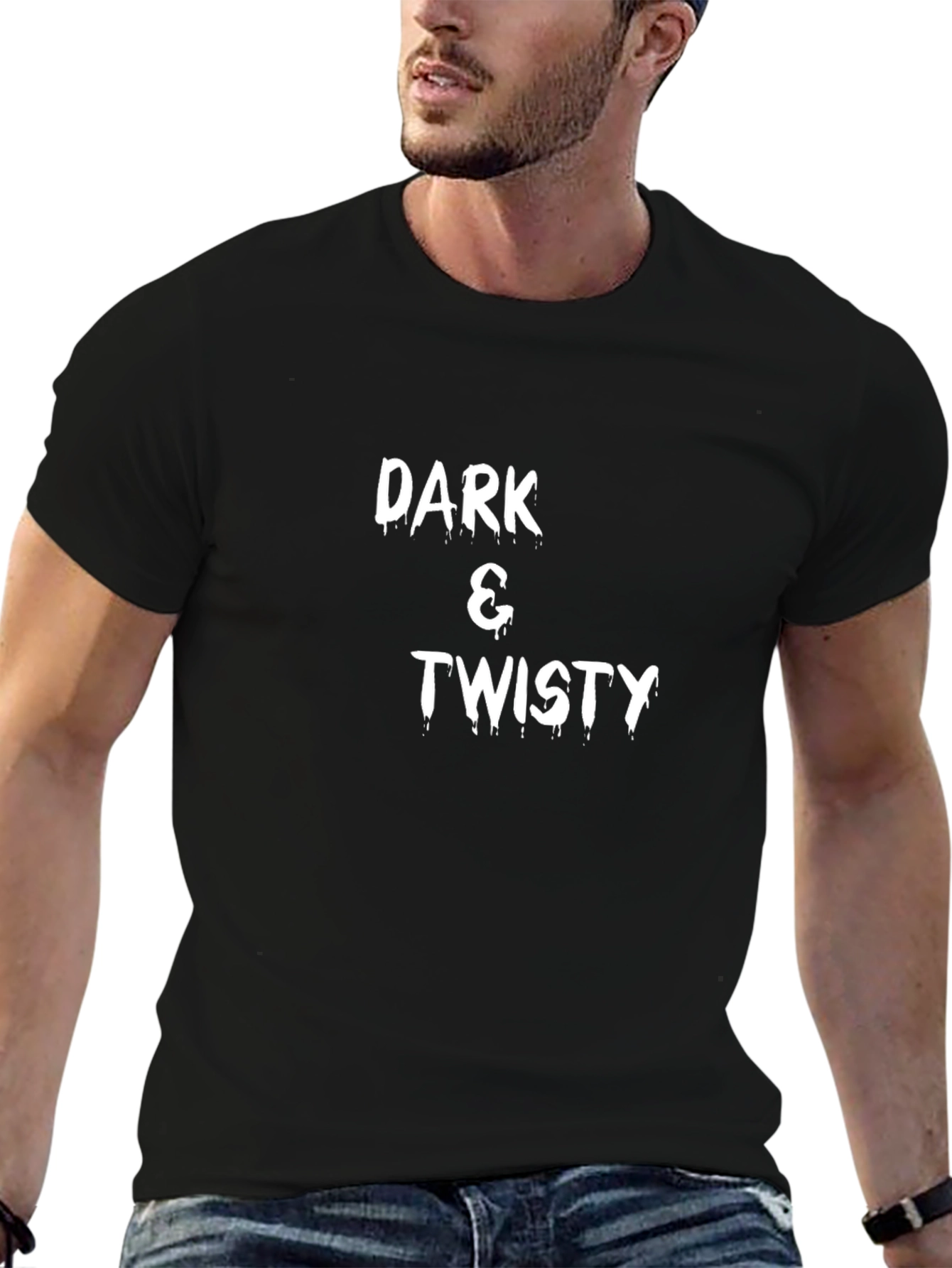 Dark & Twisty Graphic Tee - Mens Black T-Shirt