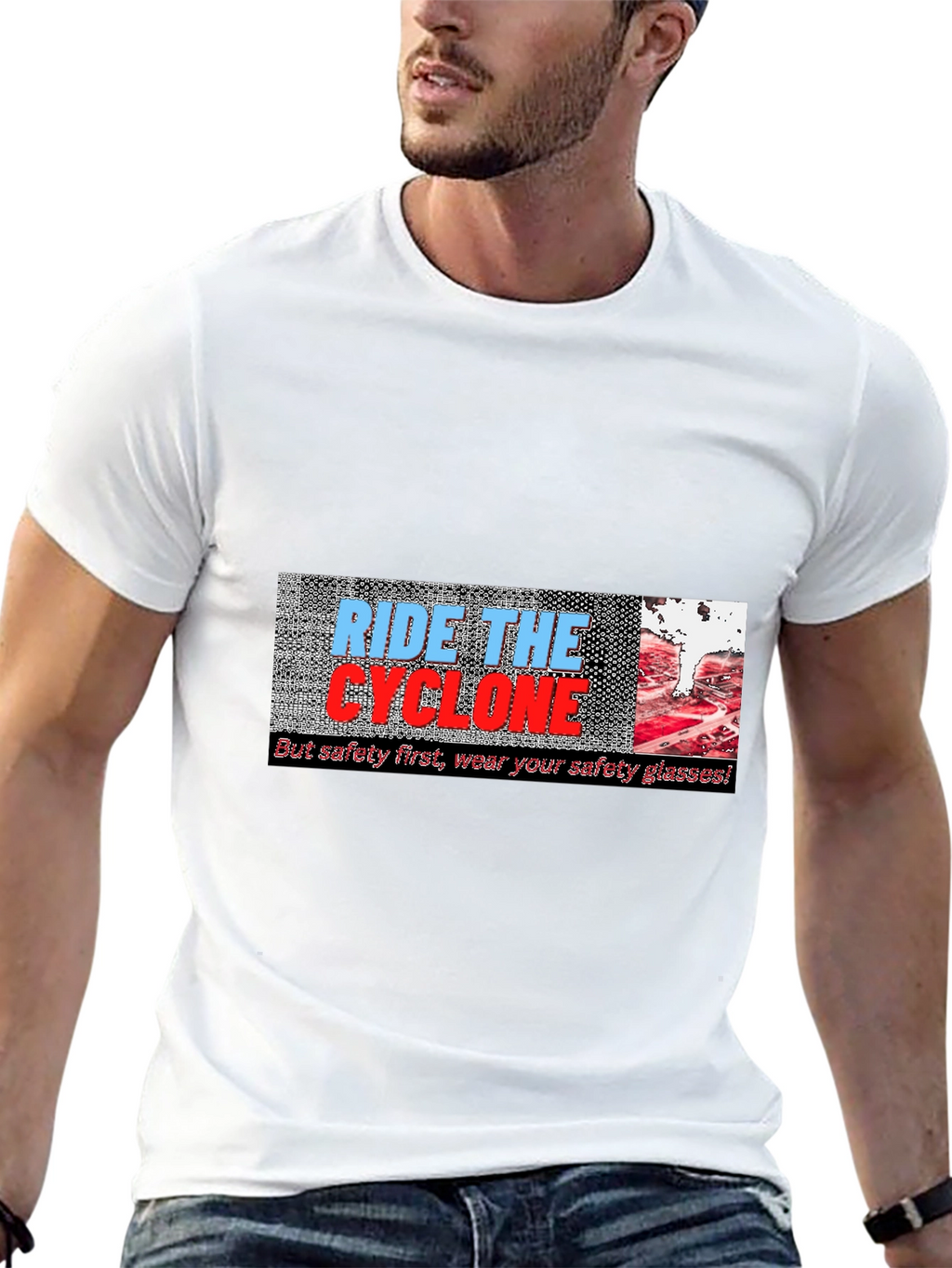 Ride the Cyclone T-Shirt - Safety First!
