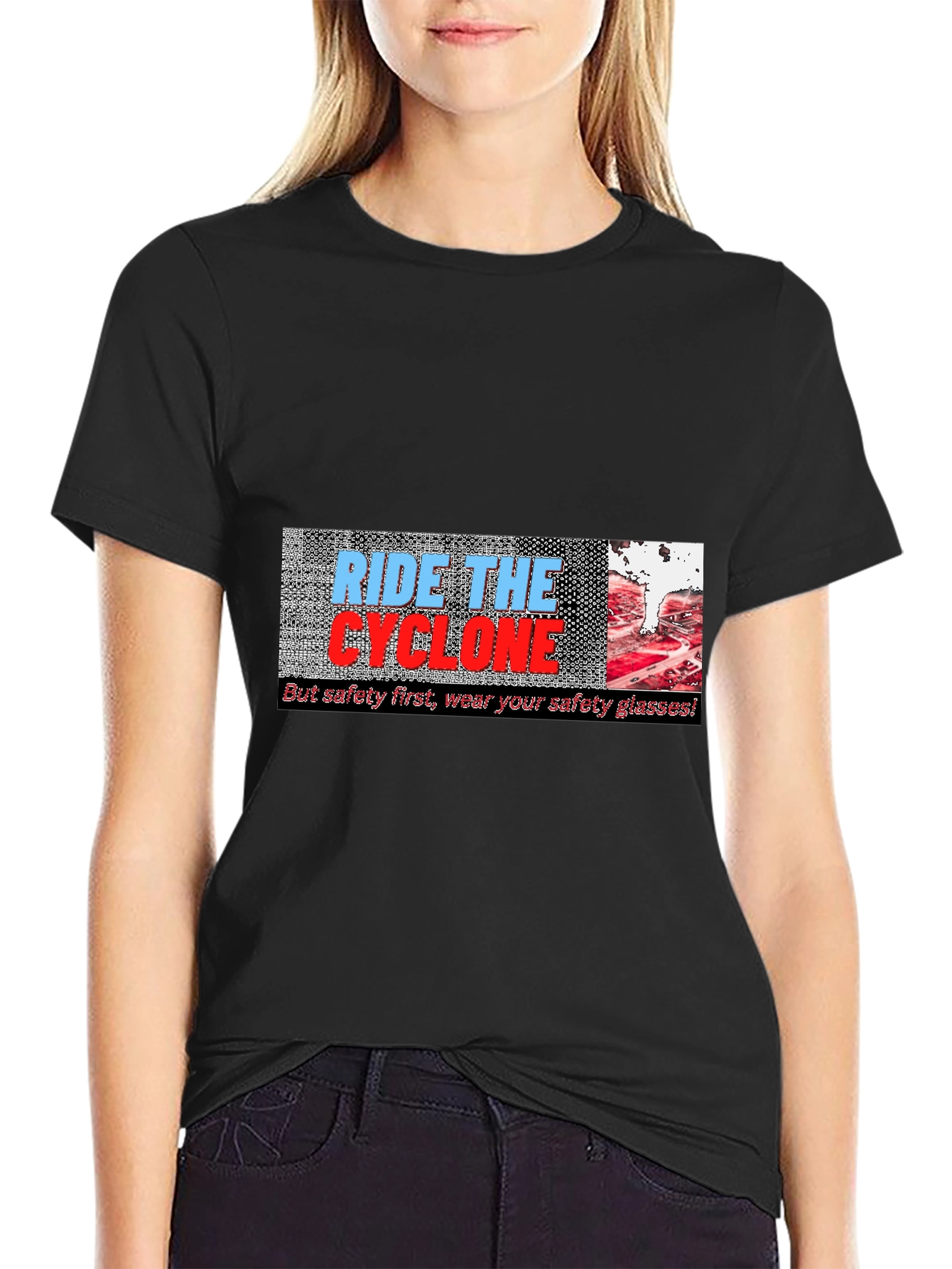 Ride the Cyclone T-Shirt - Safety First!