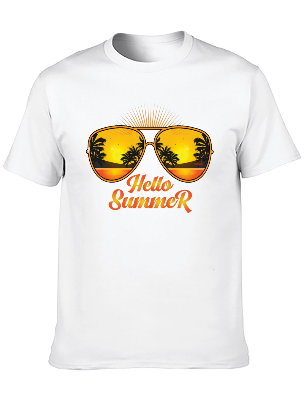 Hello Summer Graphic T-Shirt