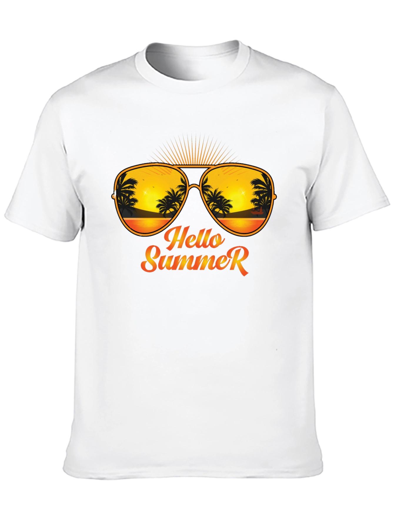 Hello Summer Graphic T-Shirt