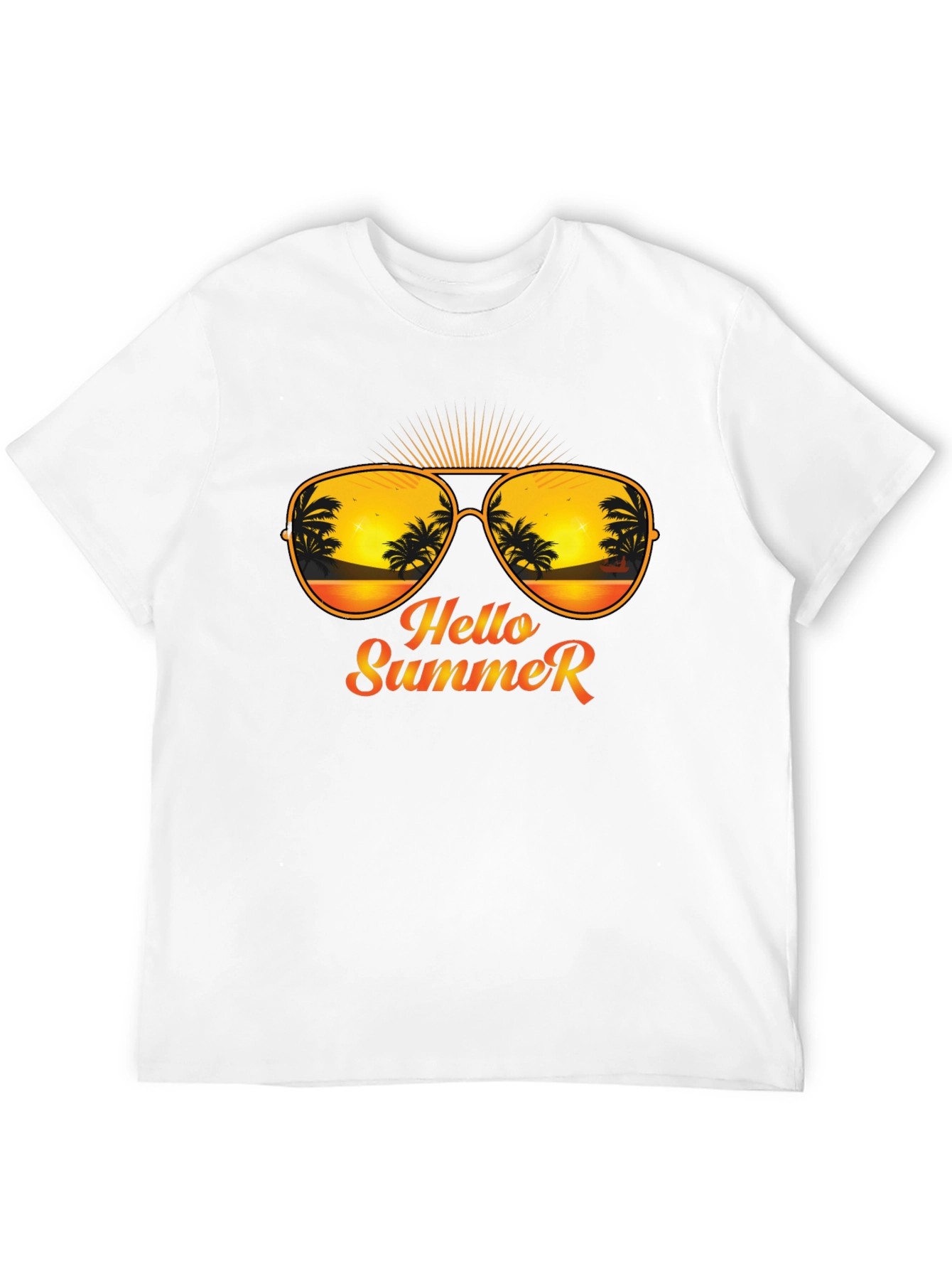 Hello Summer Graphic T-Shirt