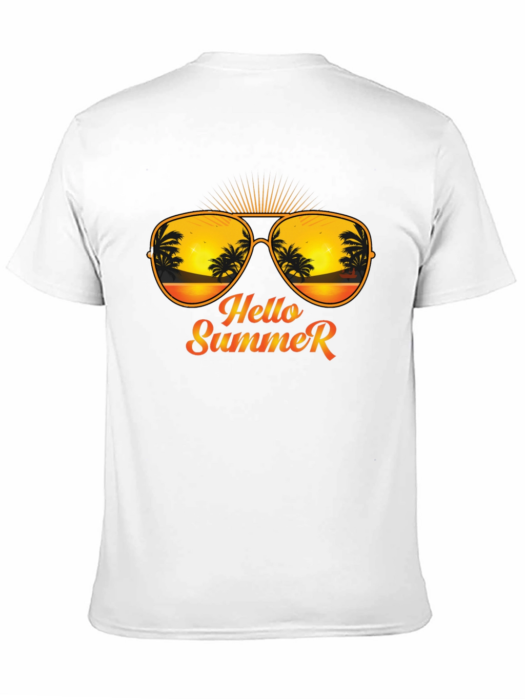Hello Summer Graphic T-Shirt
