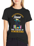 Housekeeping Squad Graphic T-Shirt