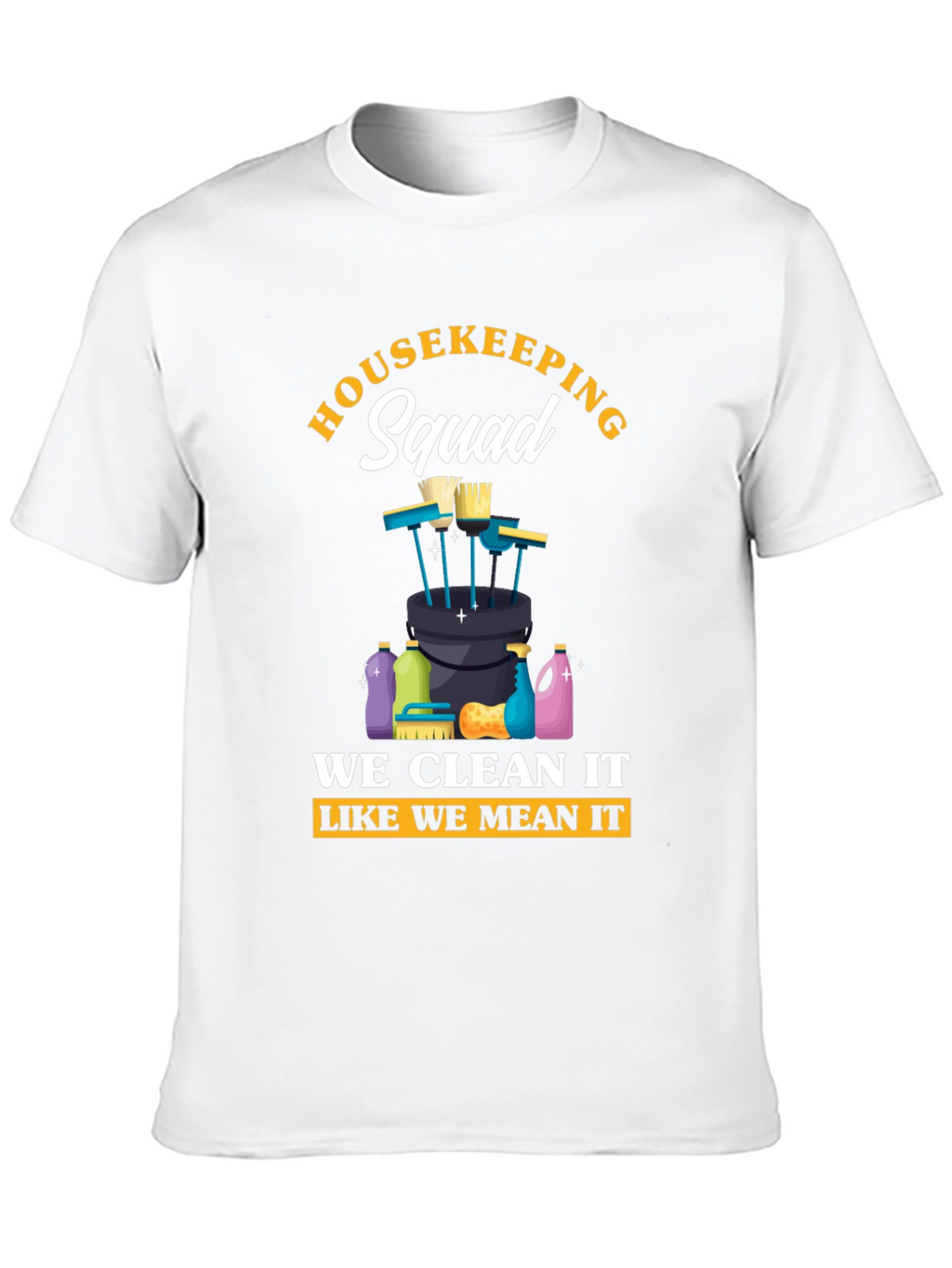 Housekeeping Squad Graphic T-Shirt
