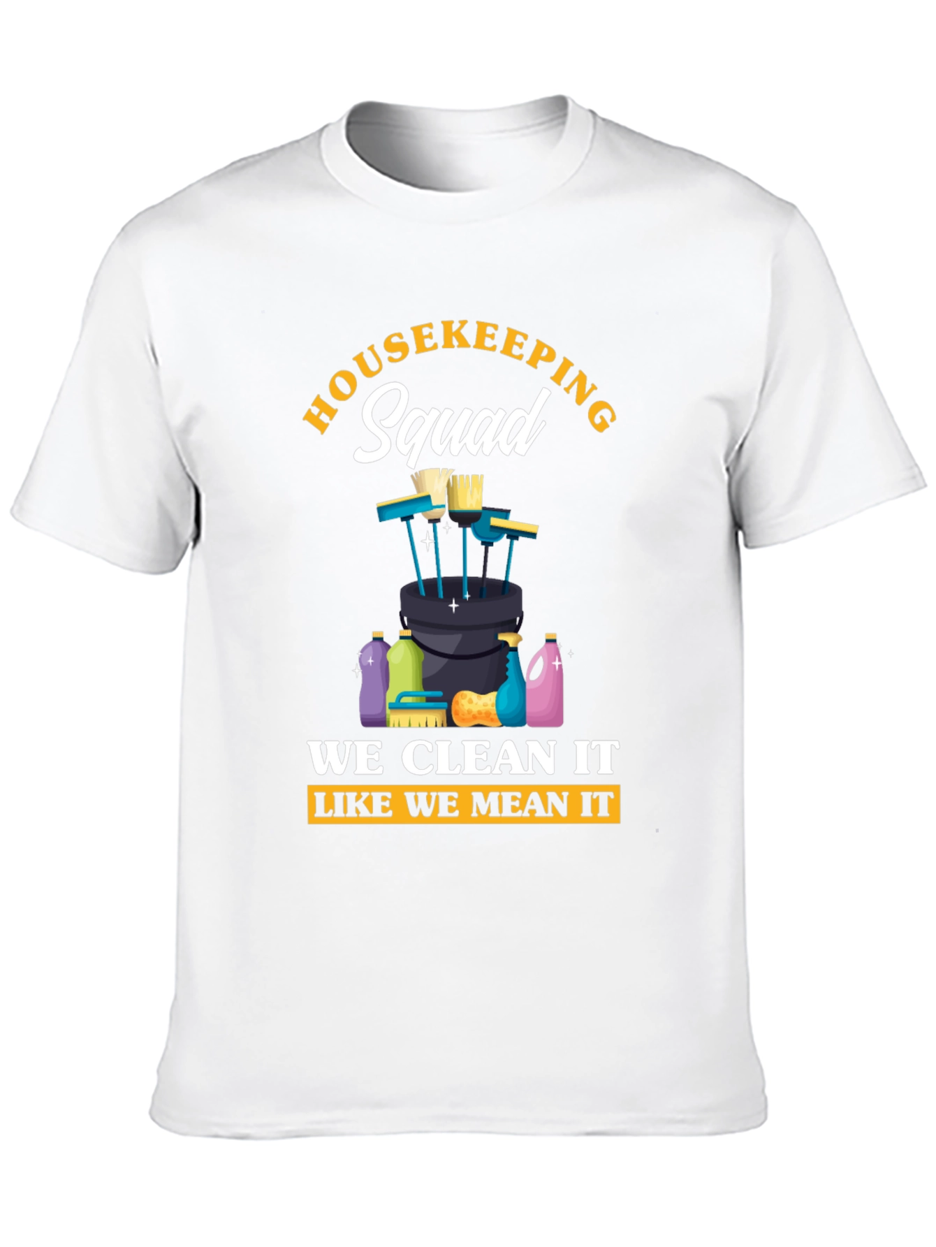 Housekeeping Squad Graphic T-Shirt