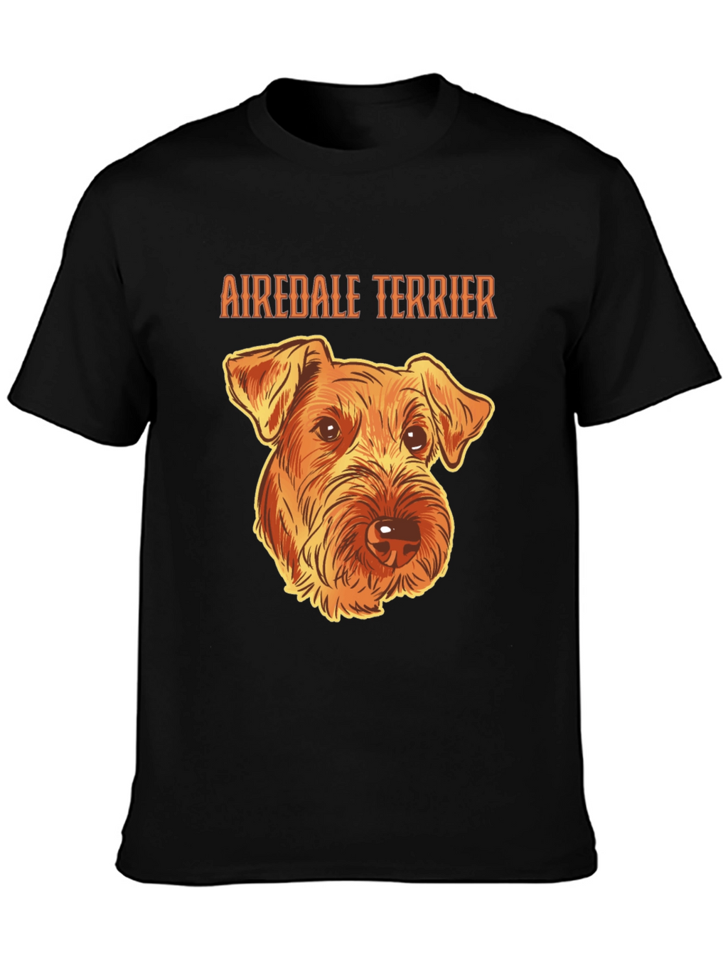 Airedale Terrier Graphic T-Shirt Dog Breed Tee