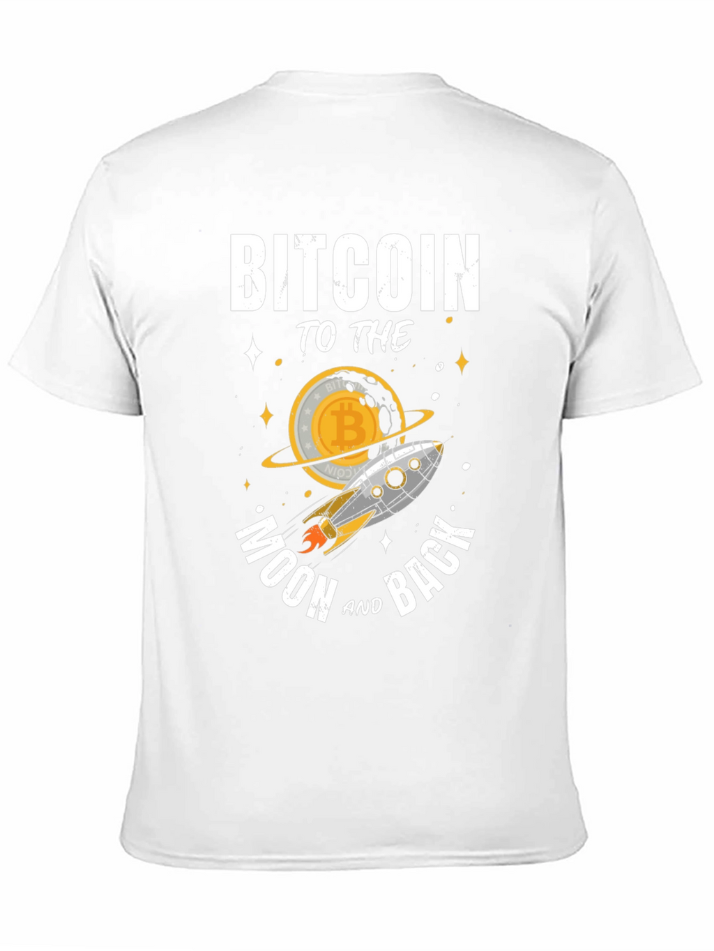 Bitcoin To The Moon Graphic Tee