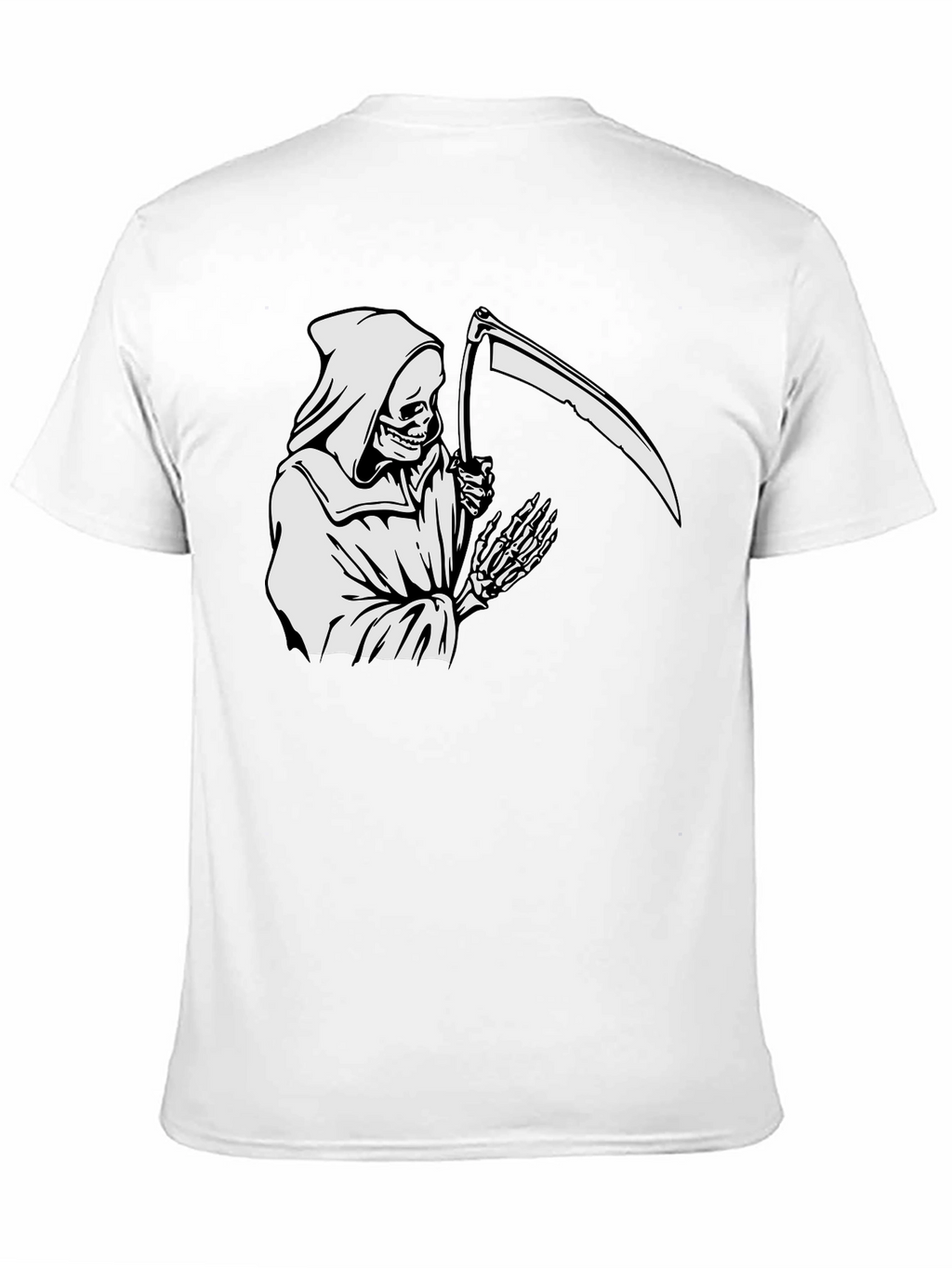 Grim Reaper Graphic Tee - Black
