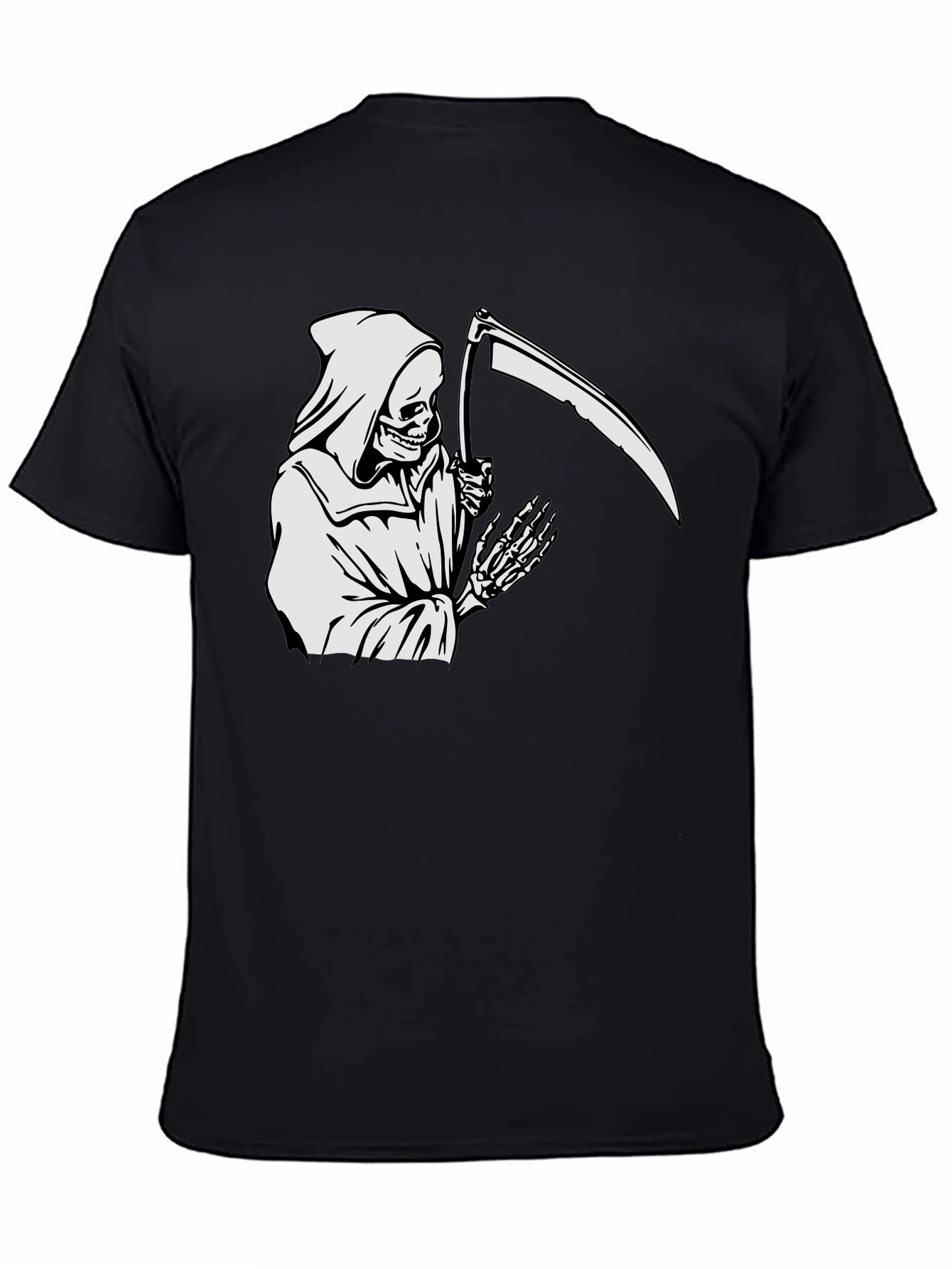 Grim Reaper Graphic Tee - Black