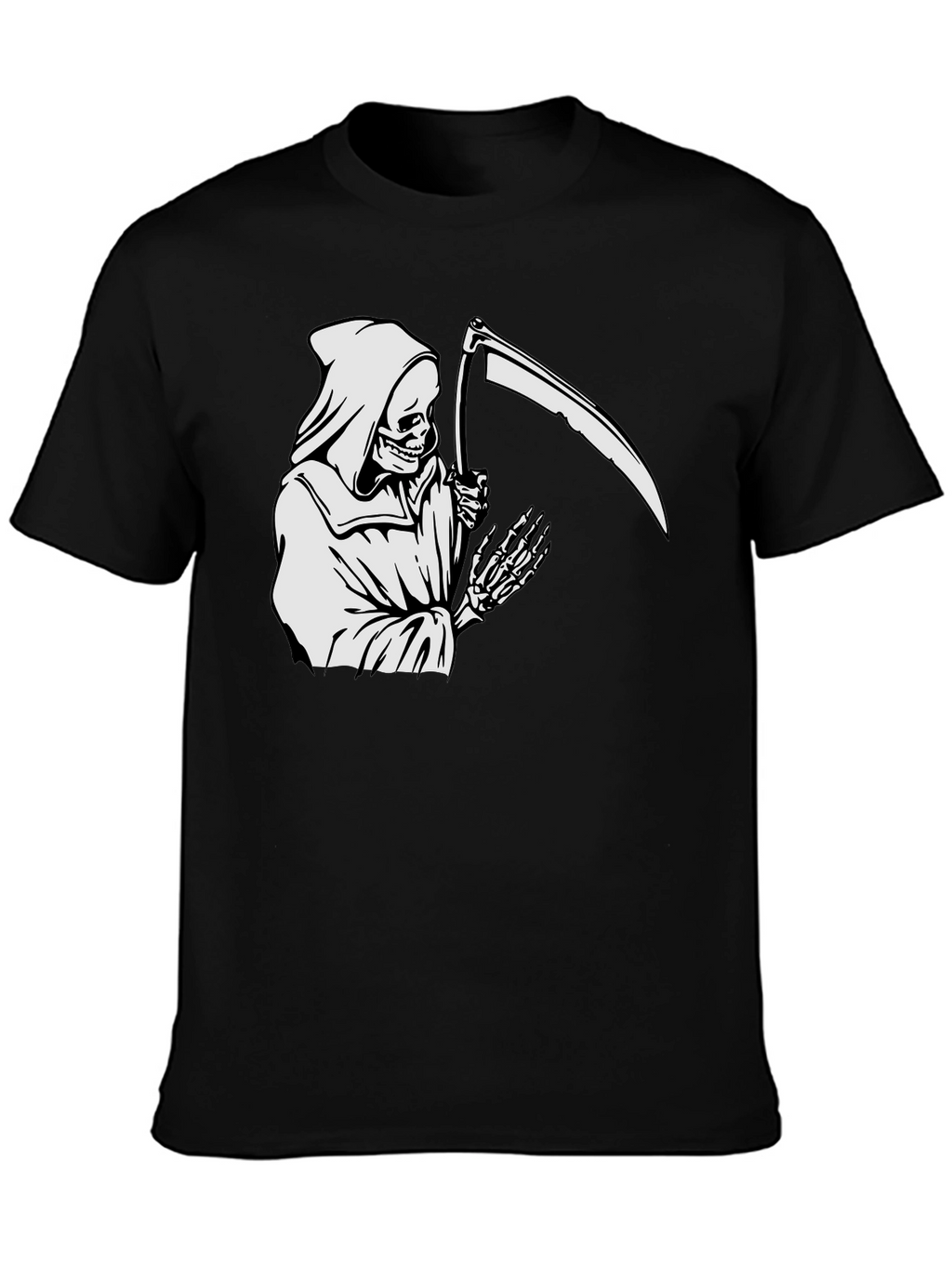 Grim Reaper Graphic Tee - Black