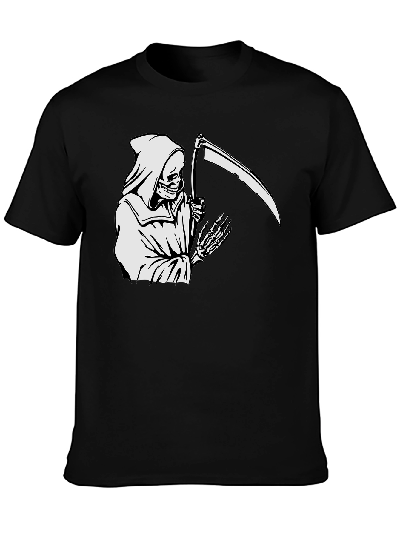 Grim Reaper Graphic Tee - Black