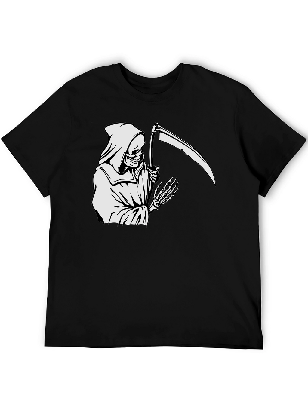 Grim Reaper Graphic Tee - Black