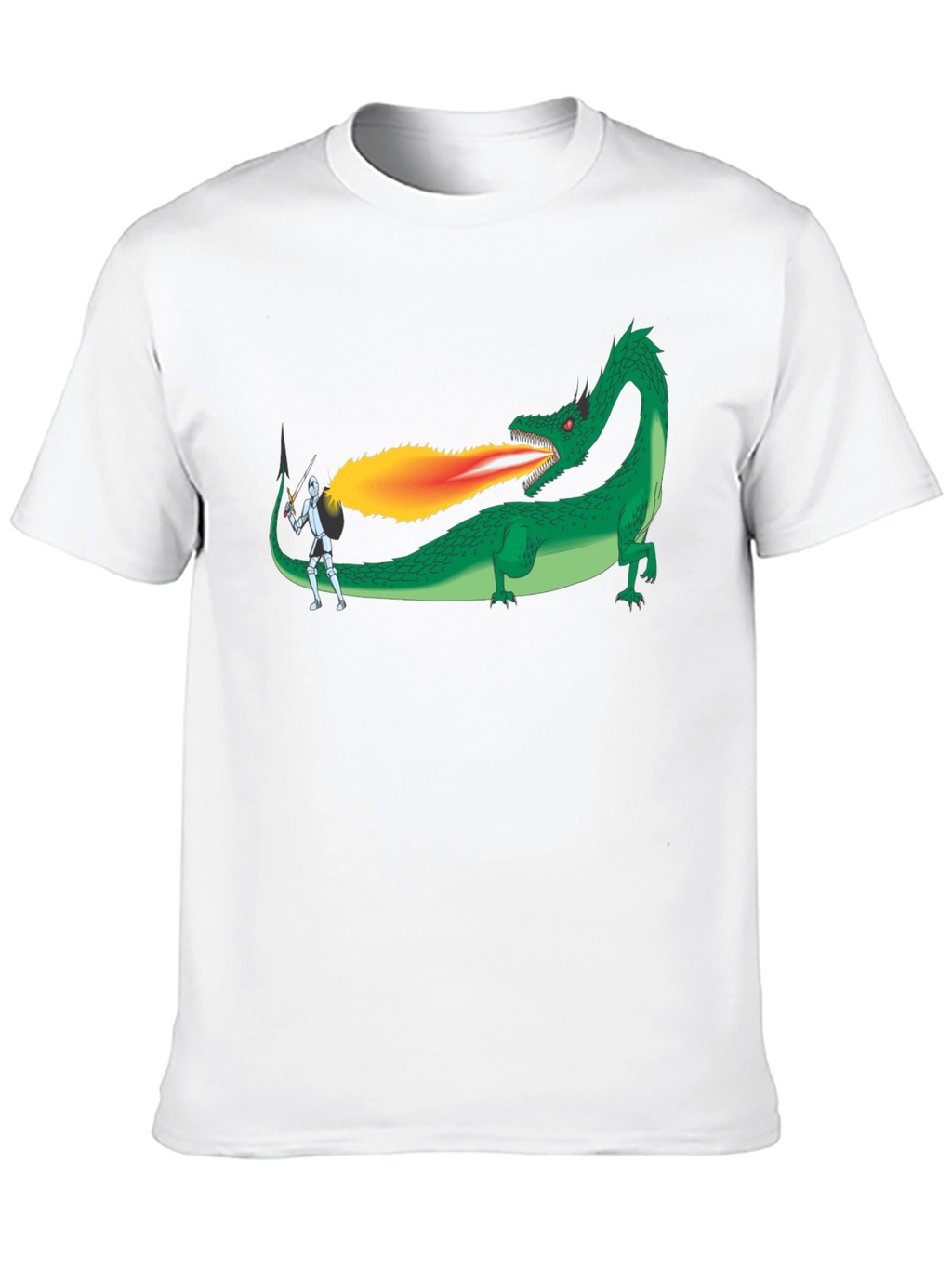 Dragon Slayer Graphic Tee - Black