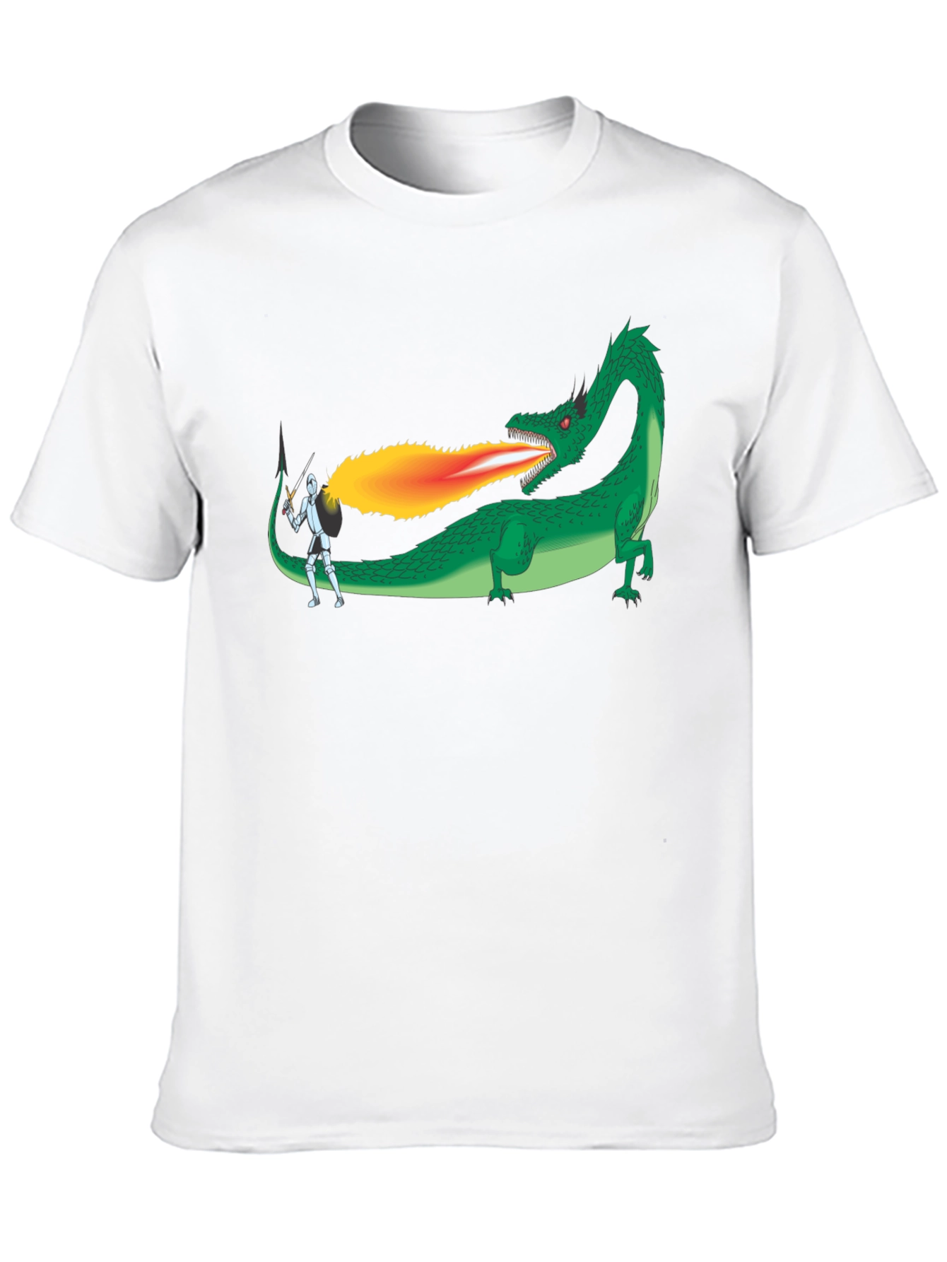 Dragon Slayer Graphic Tee - Black