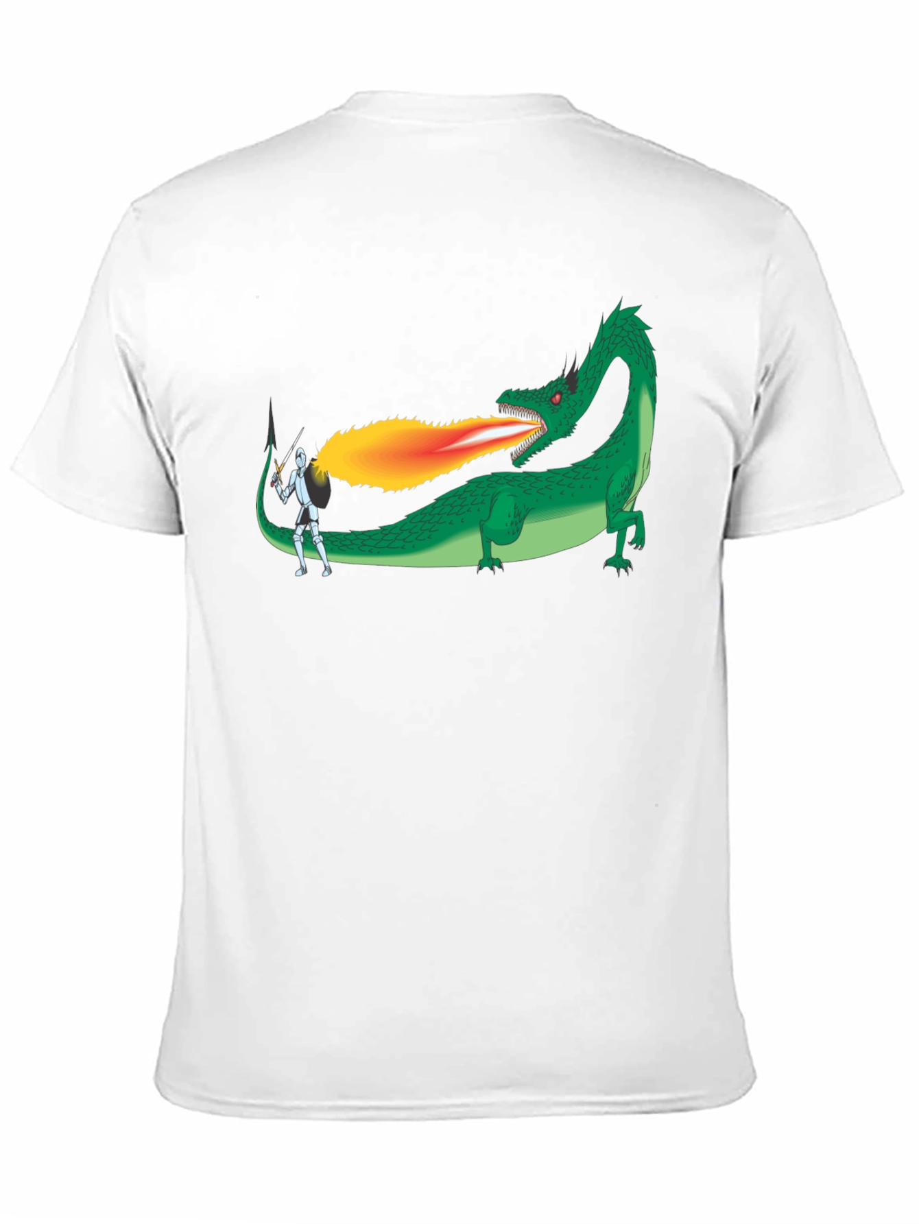 Dragon Slayer Graphic Tee - Black