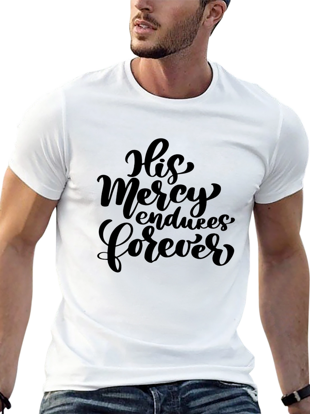 His Mercy Endures Forever Graphic Tee