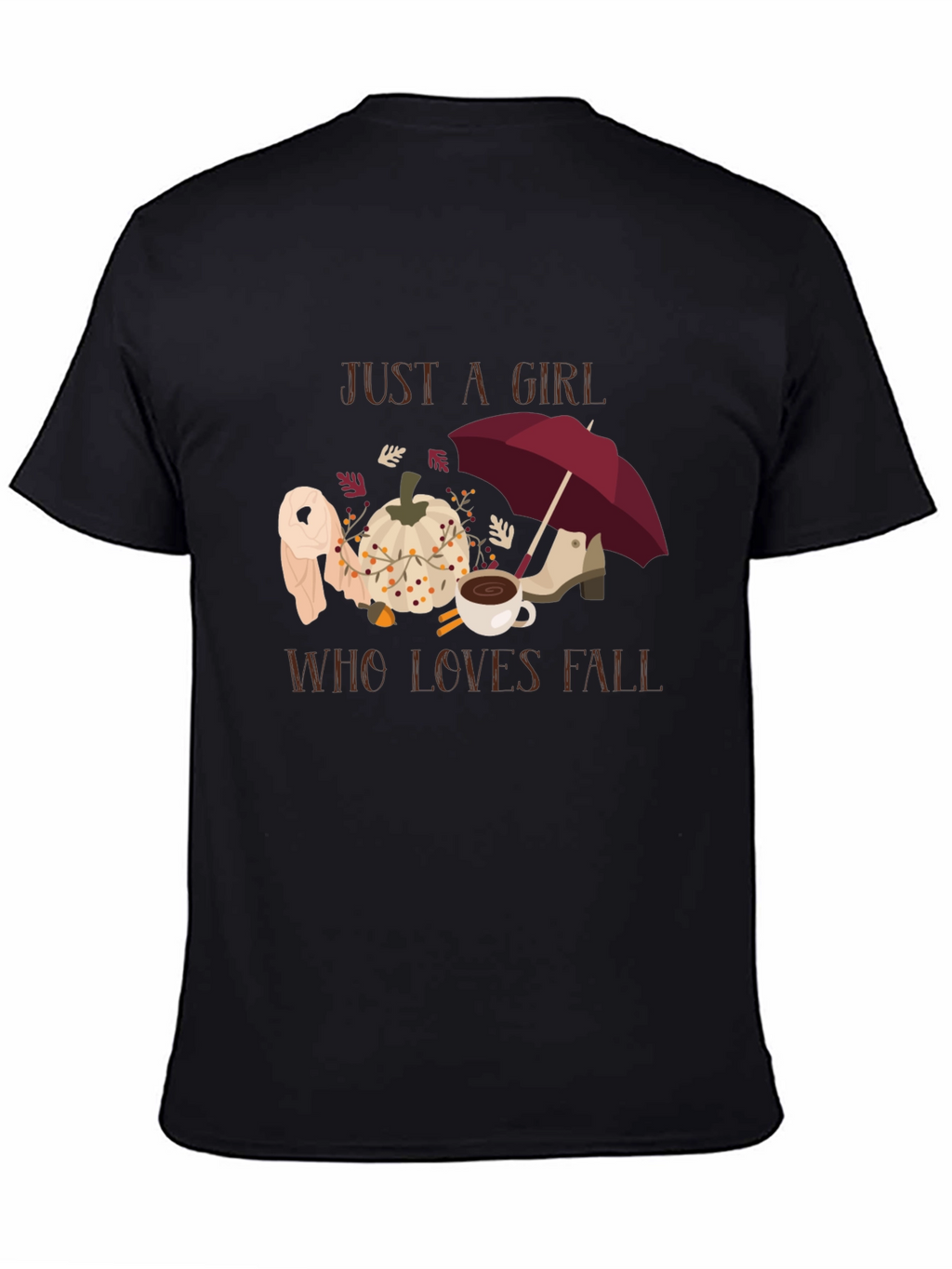 Just a Girl Who Loves Fall T-Shirt