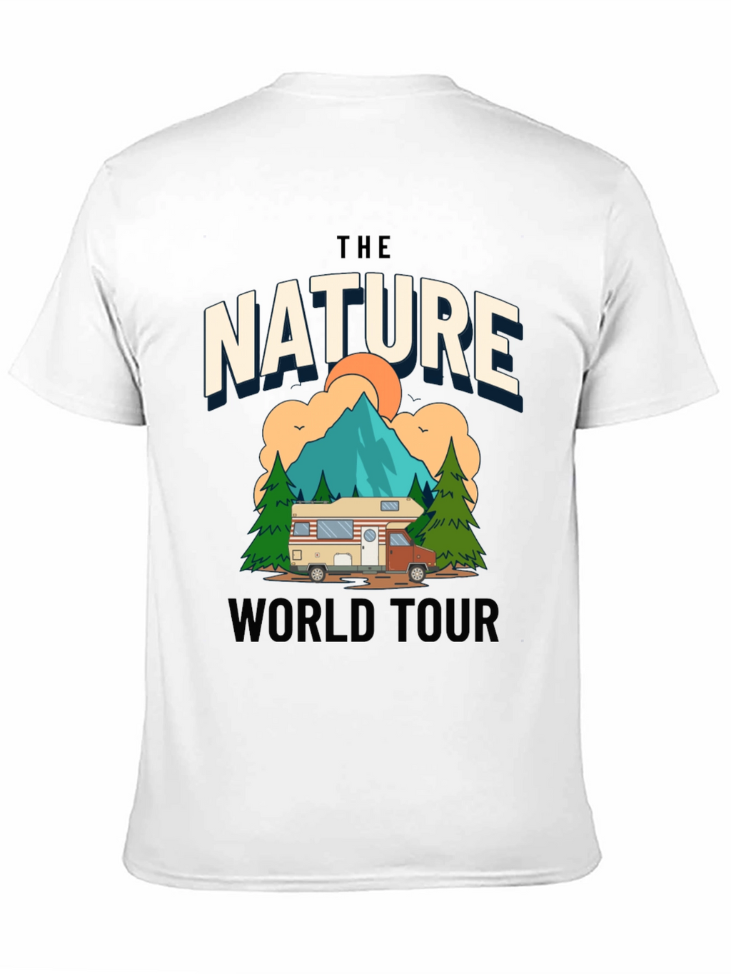 Nature World Tour Graphic Tee - Adventure Awaits!