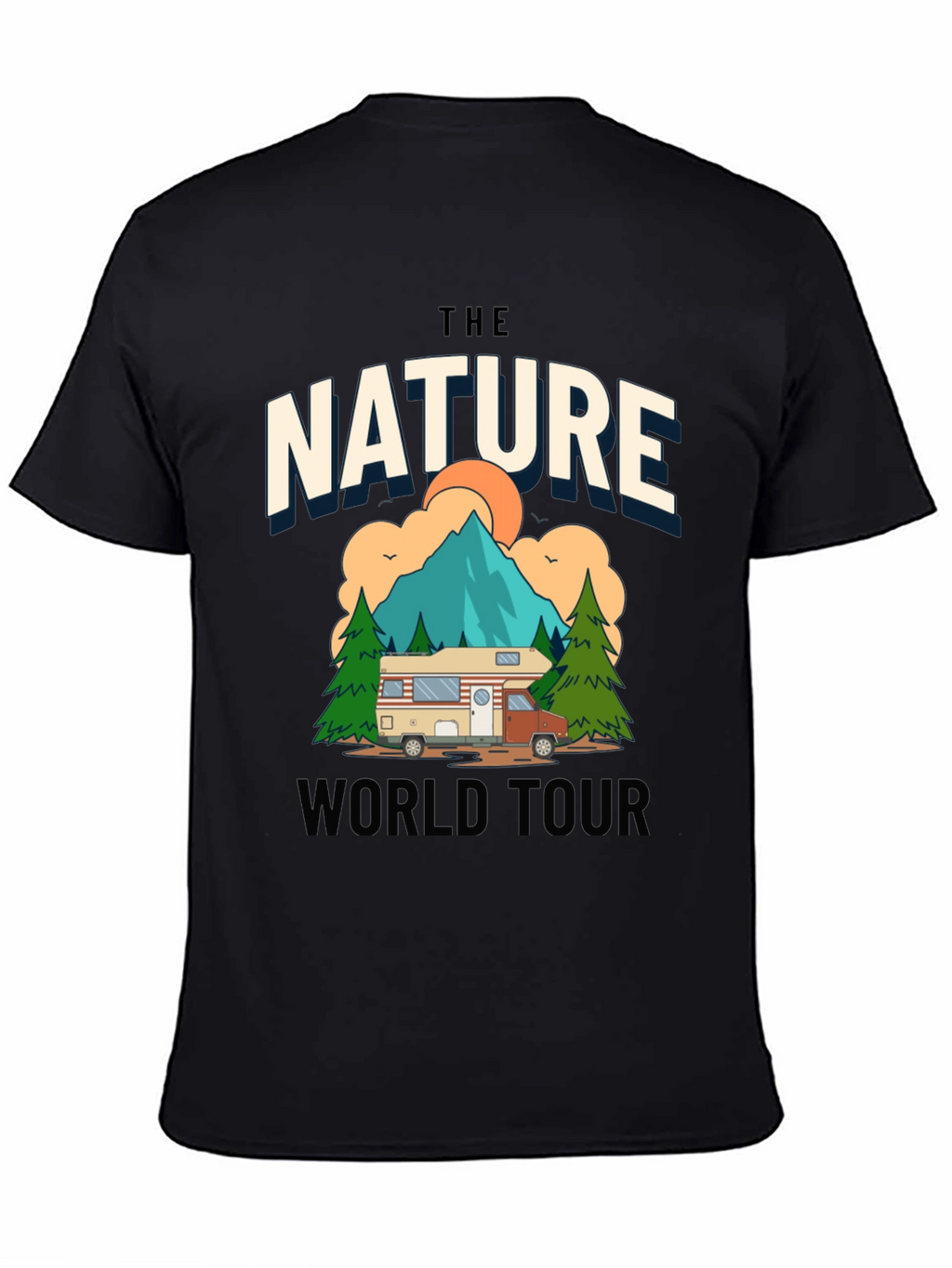 Nature World Tour Graphic Tee - Adventure Awaits!