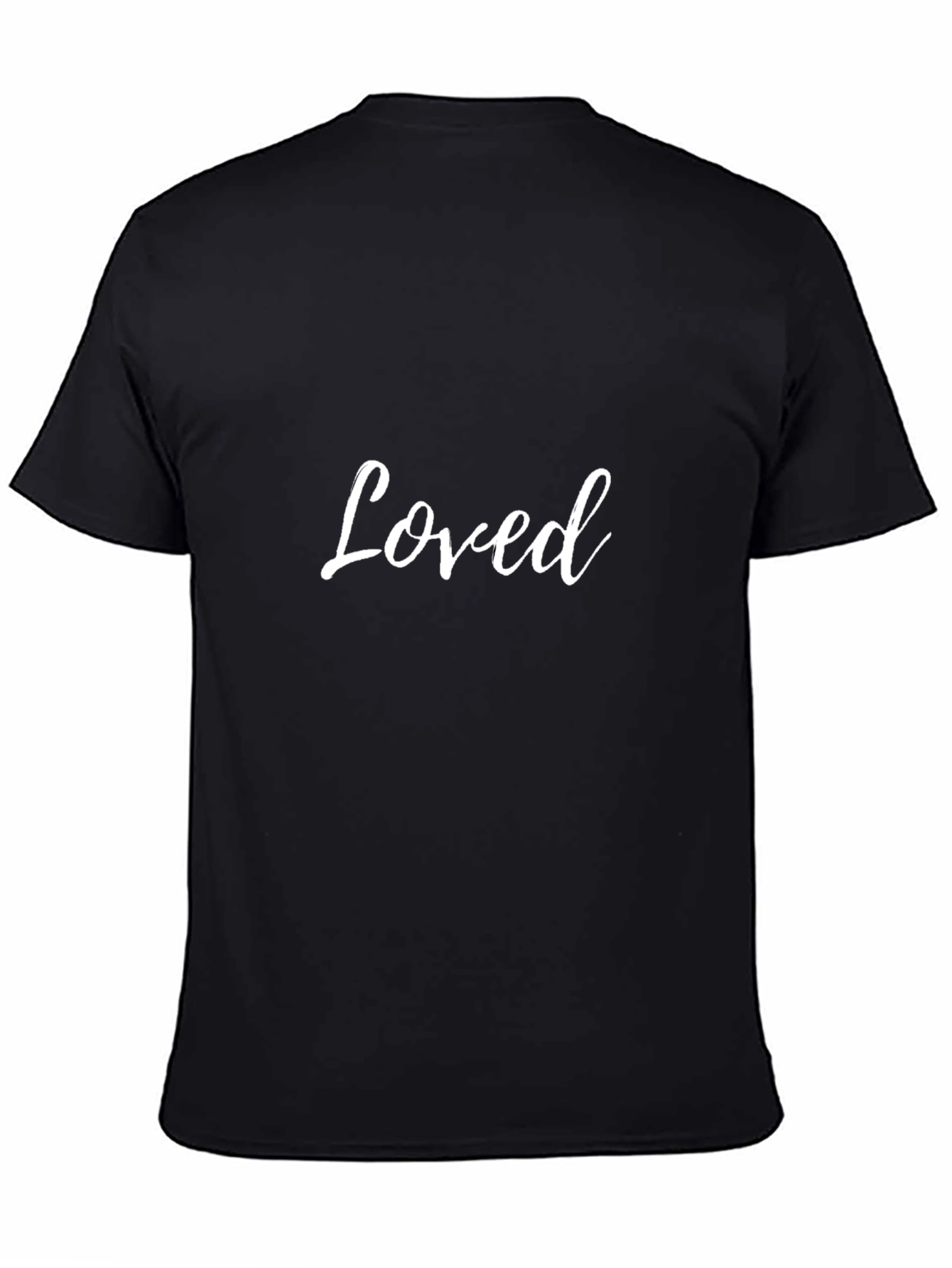 Loved Graphic Tee - Stylish Black T-Shirt