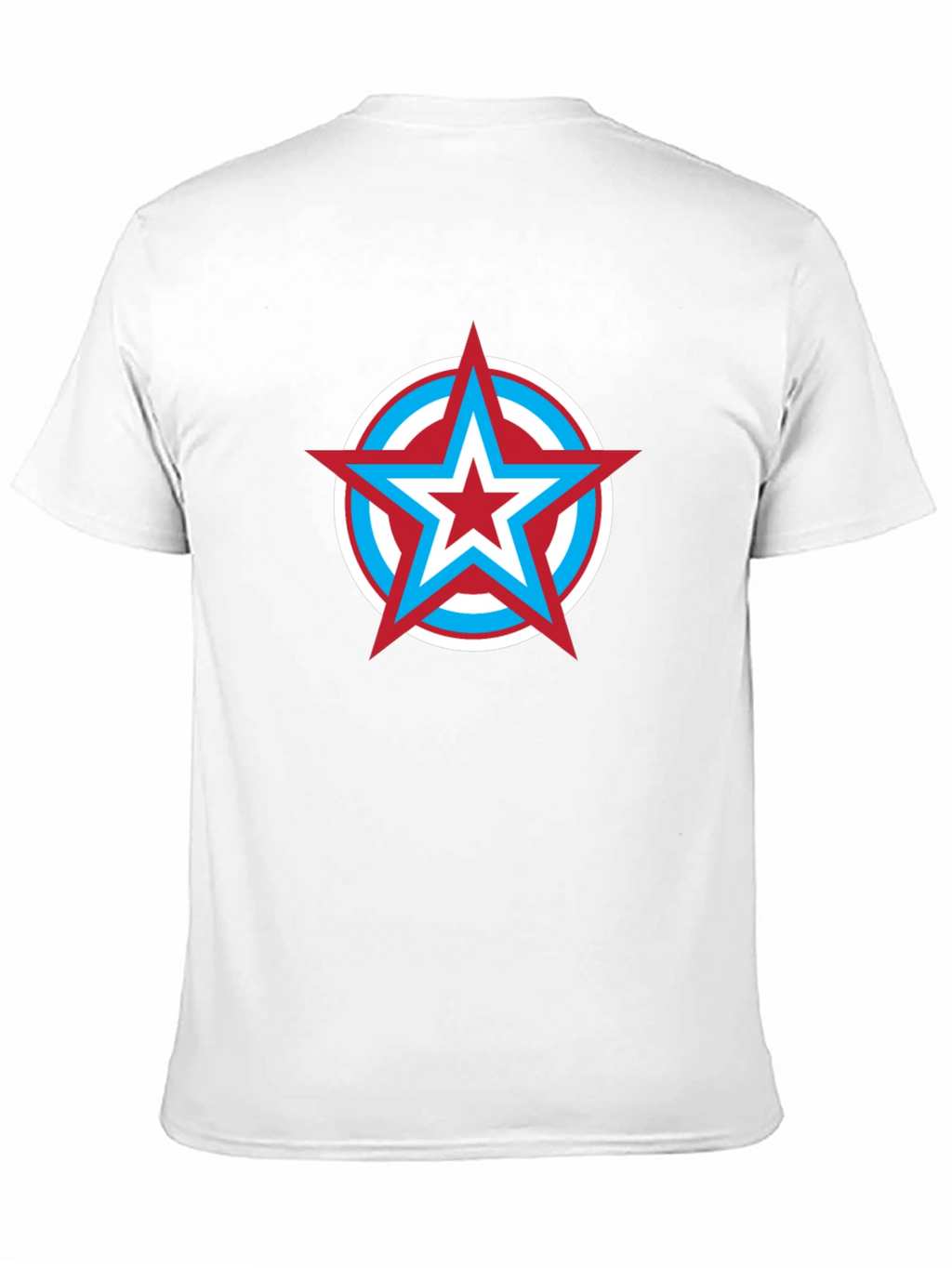 Star Shield Graphic Tee - Mens Black T-Shirt