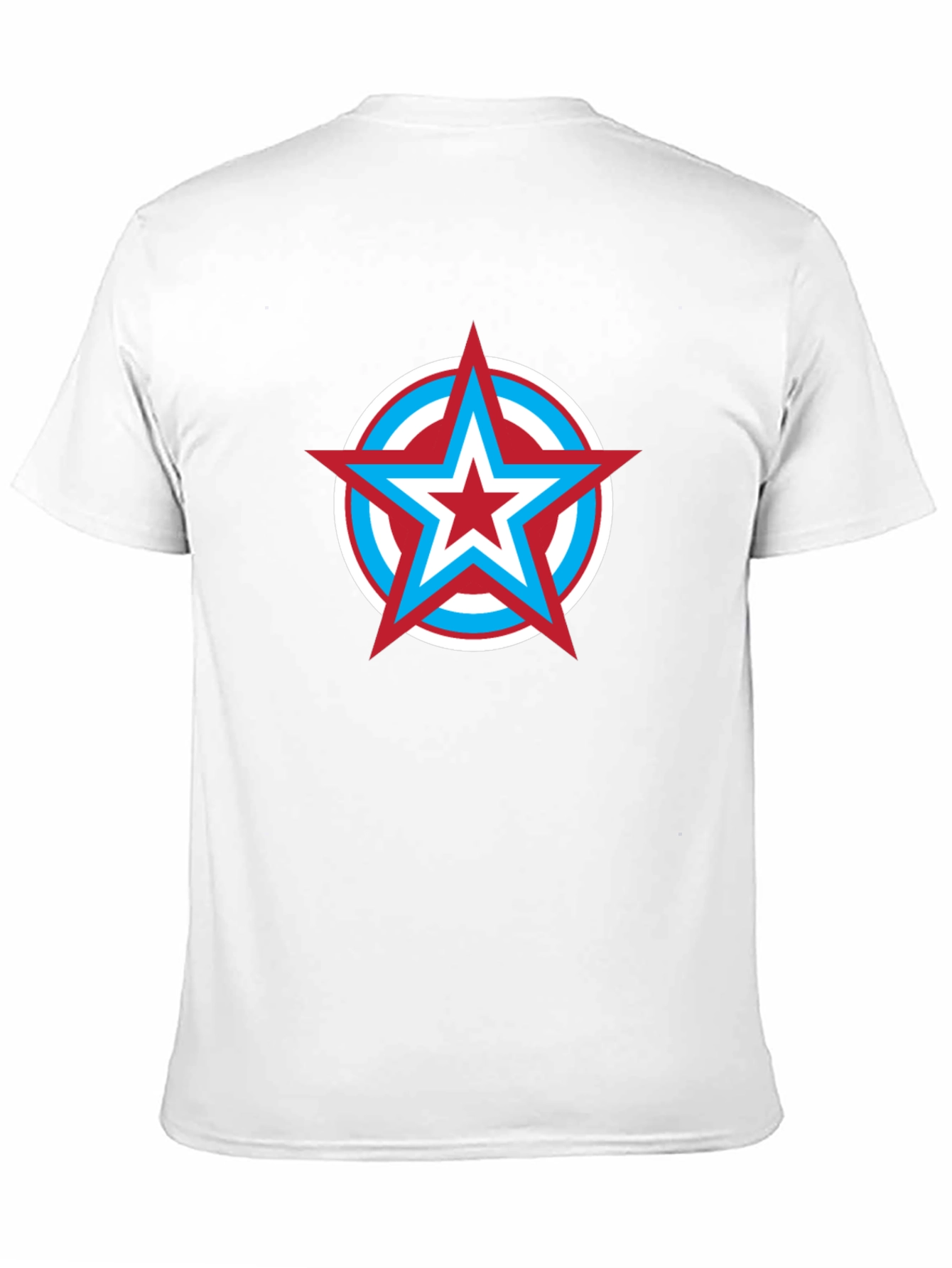 Star Shield Graphic Tee - Mens Black T-Shirt