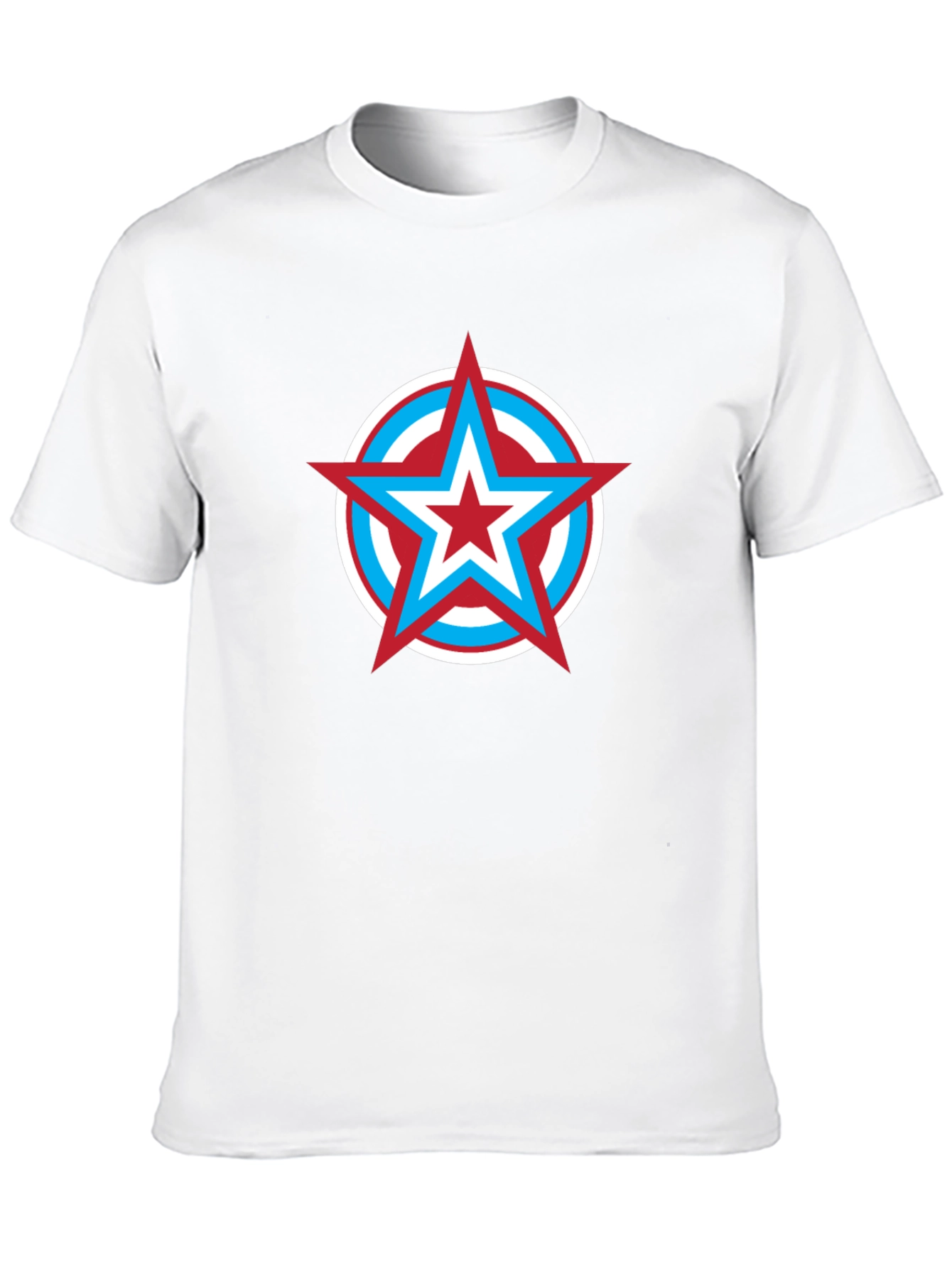 Star Shield Graphic Tee - Mens Black T-Shirt