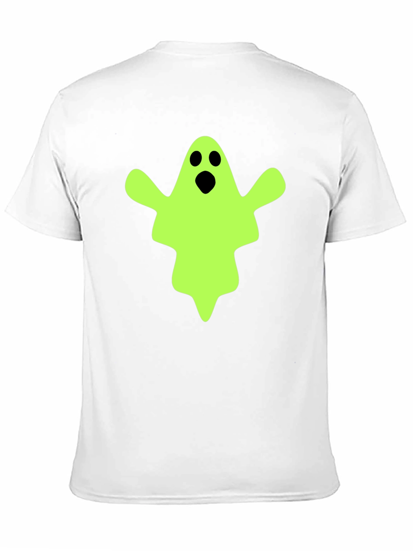 Spooky Ghost Graphic Tee - Halloween Costume T-Shirt