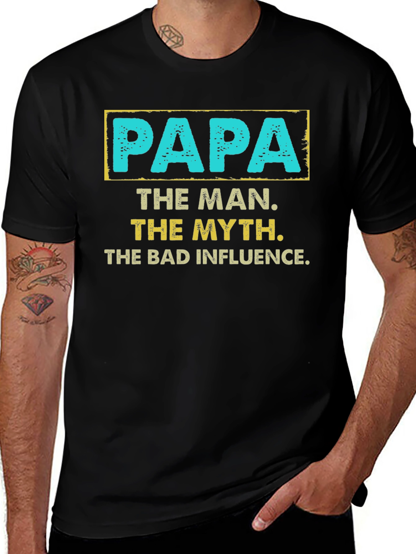 Papa The Man The Myth T-Shirt