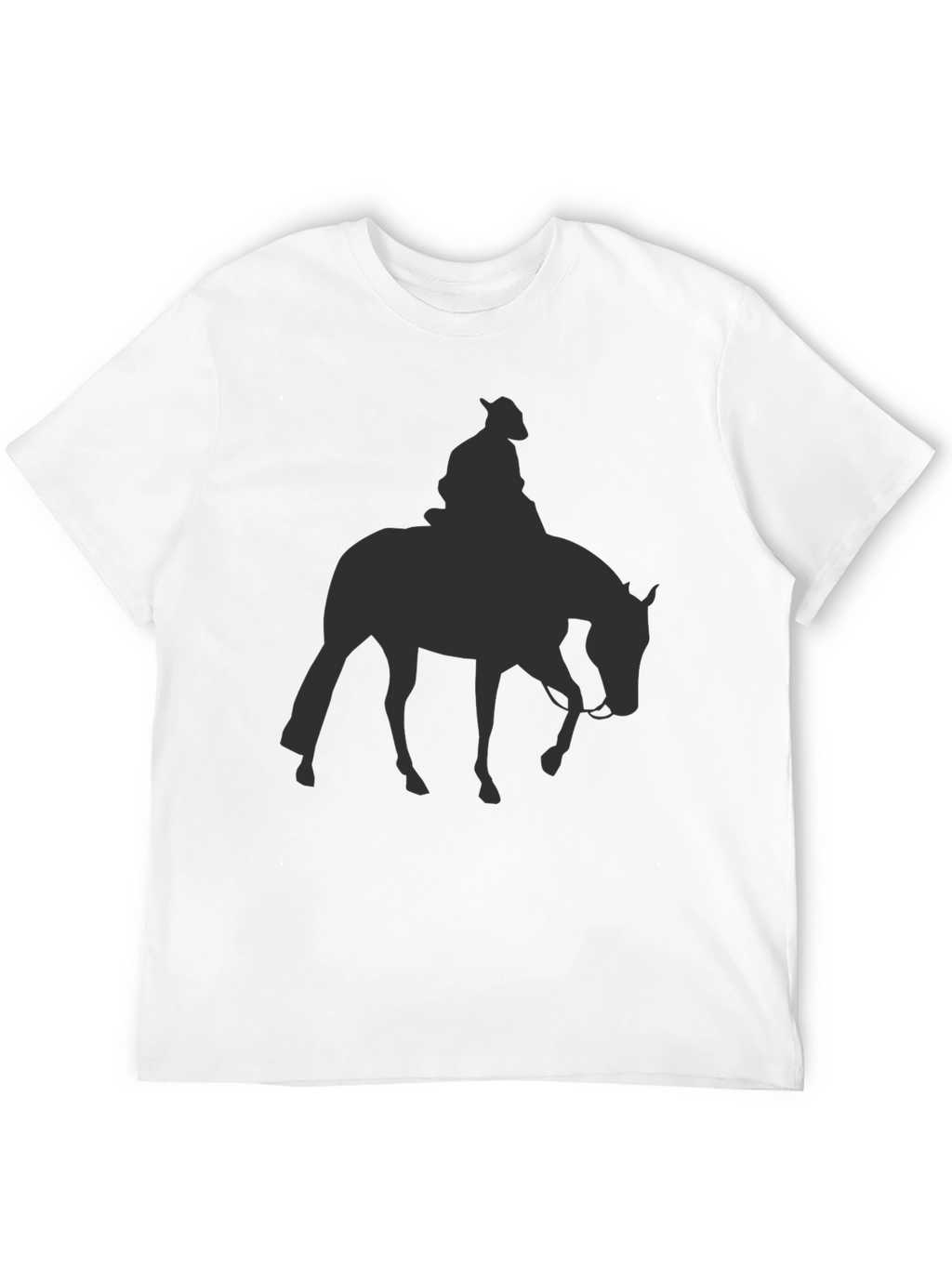 Cowboy Silhouette Black T-Shirt