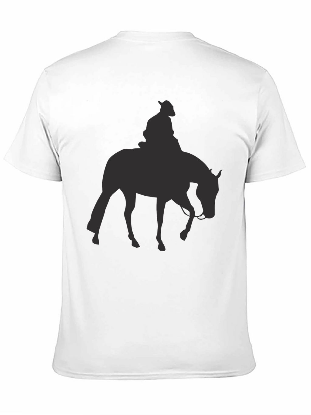 Cowboy Silhouette Black T-Shirt