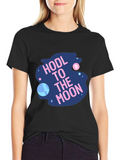 HODL to the Moon Black Graphic Tee