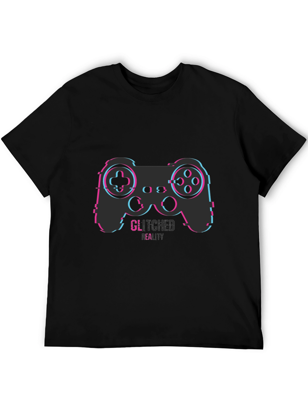 Glitched Reality Gaming T-Shirt