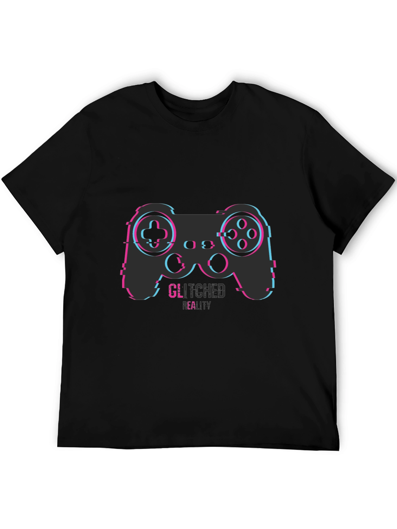 Glitched Reality Gaming T-Shirt