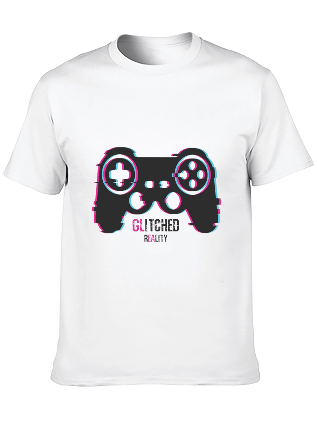 Glitched Reality Gaming T-Shirt
