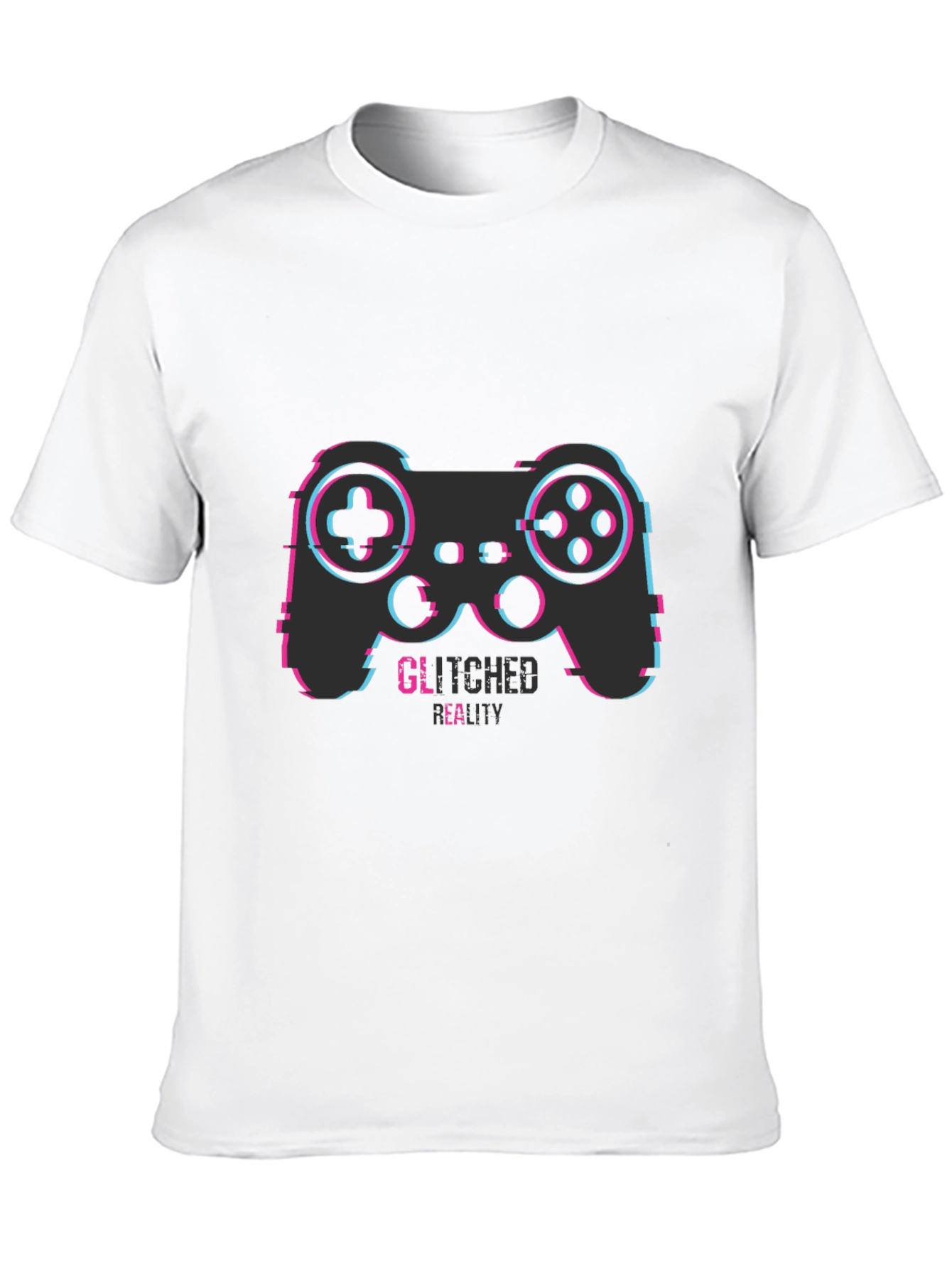 Glitched Reality Gaming T-Shirt