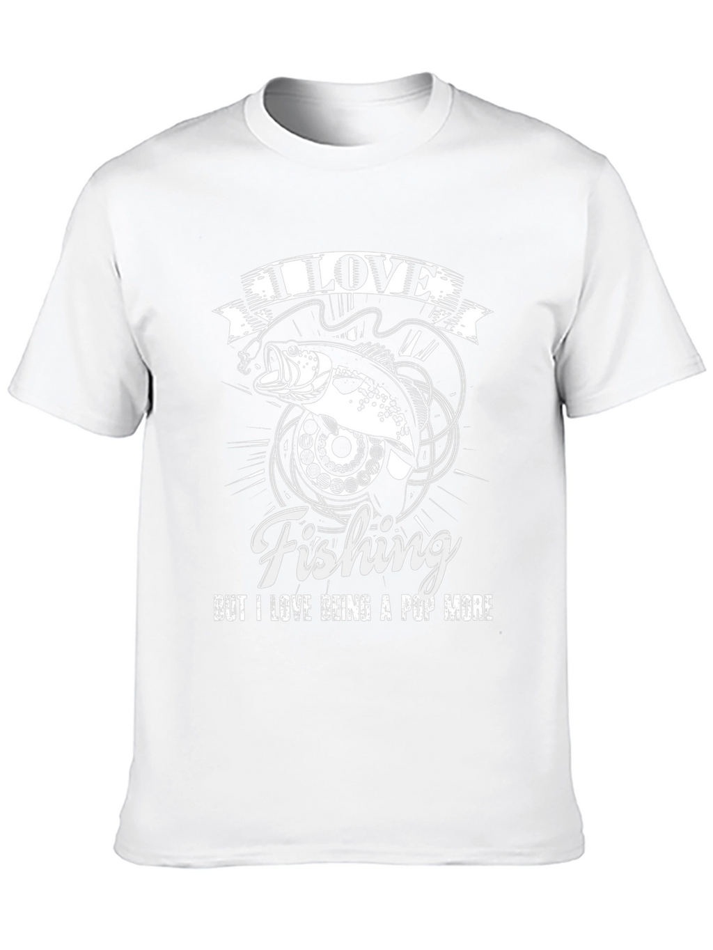 I Love Fishing Graphic T-Shirt