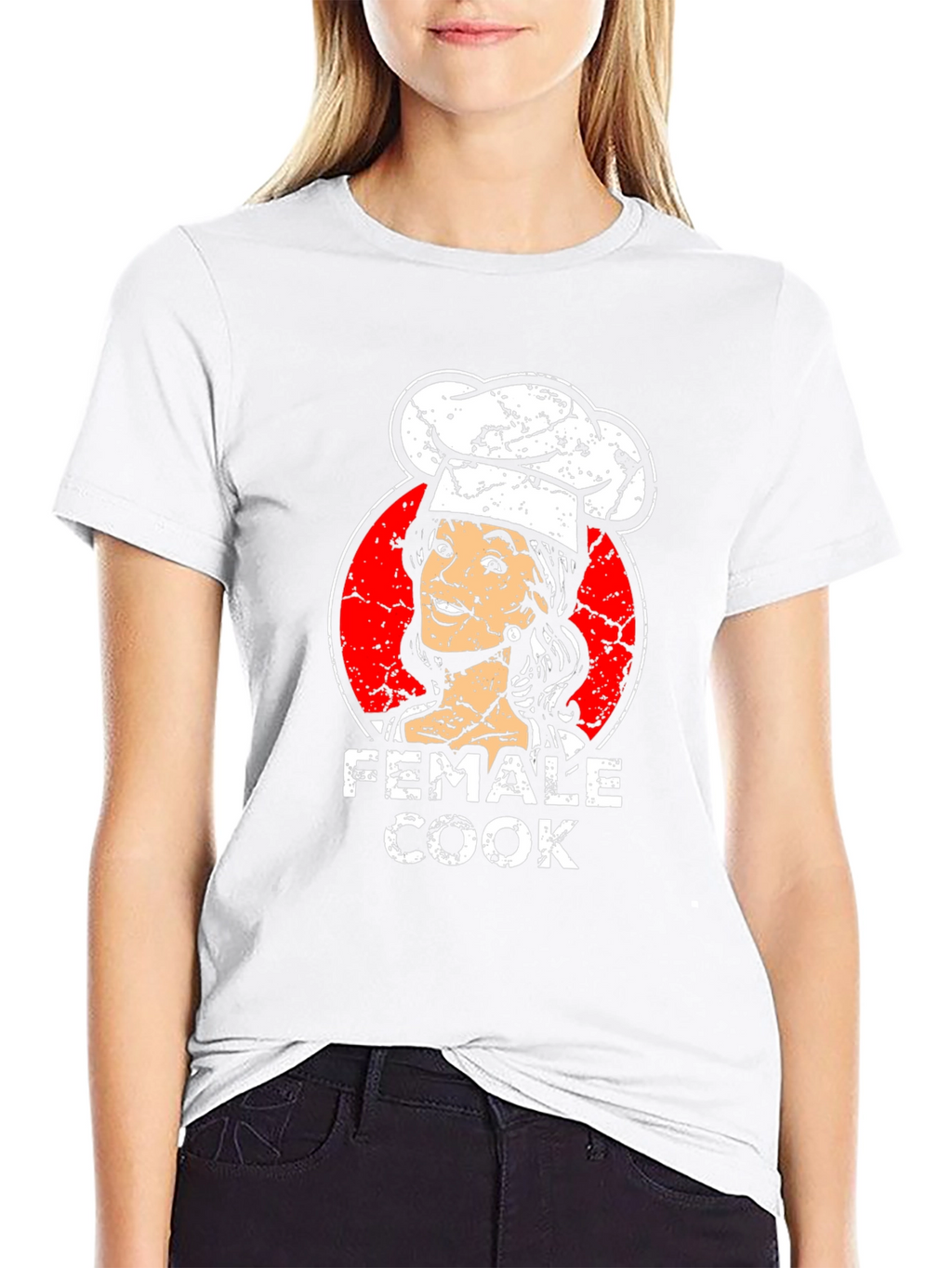 Female Cook T-Shirt - Chef Design Tee
