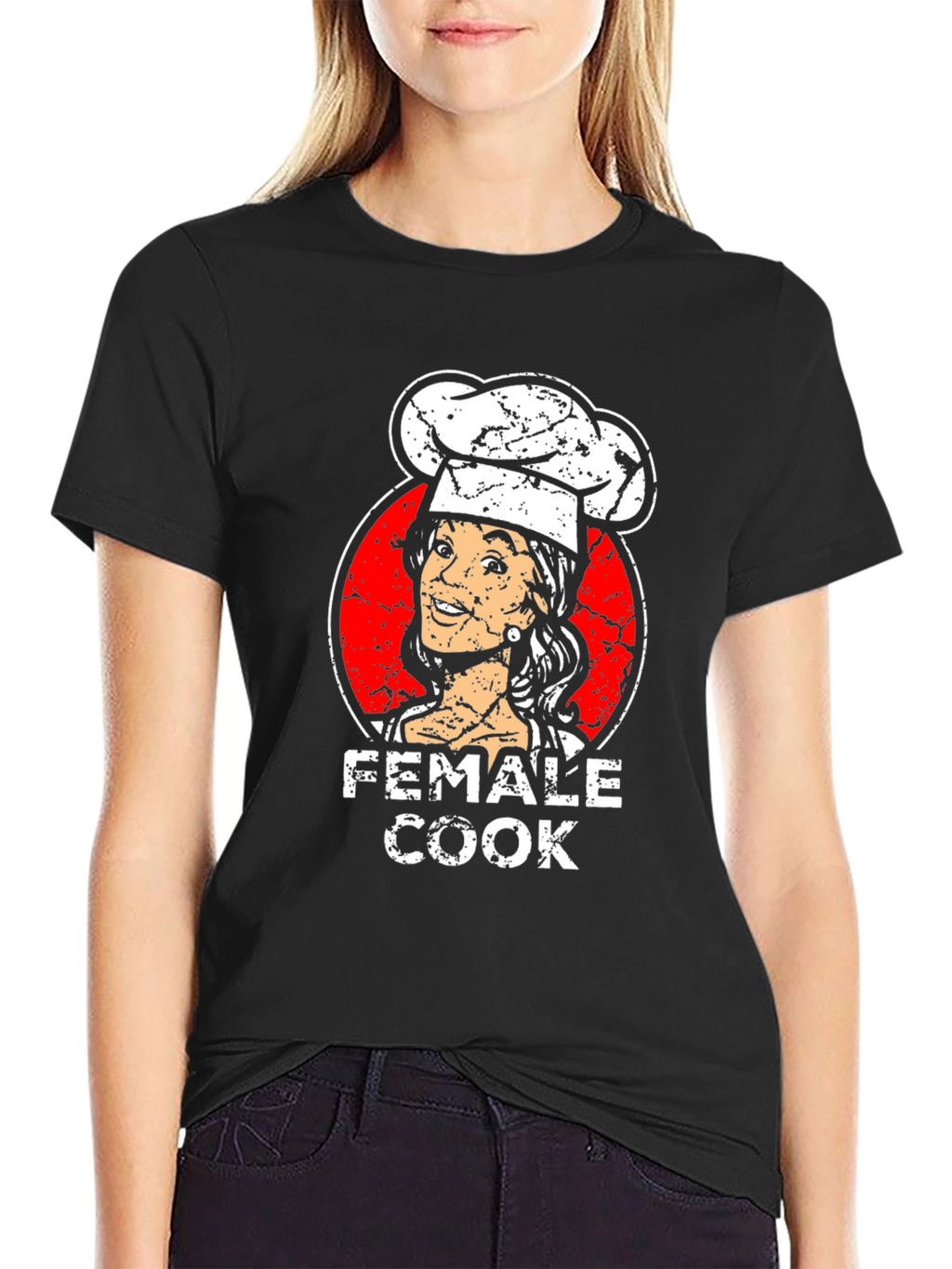 Female Cook T-Shirt - Chef Design Tee