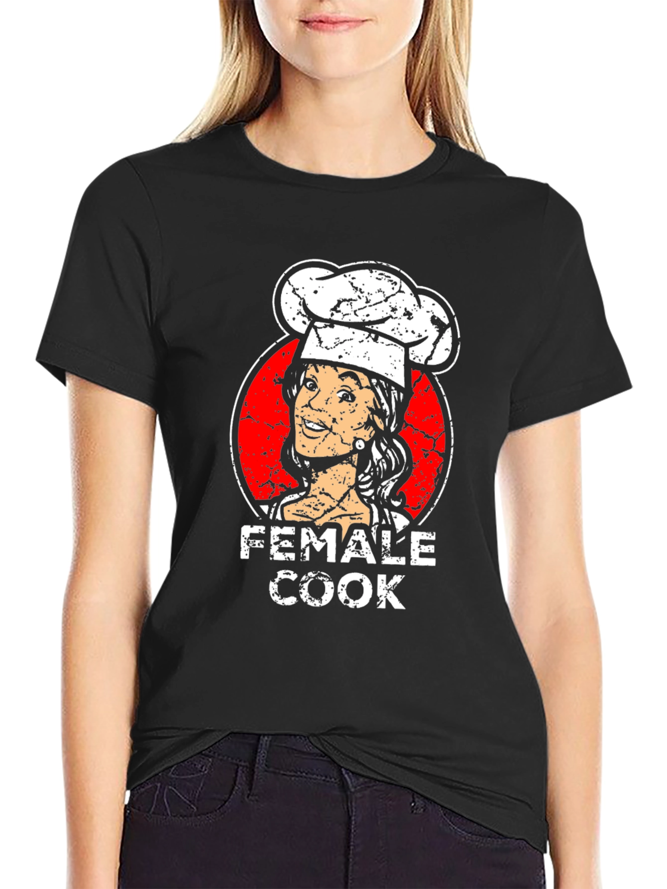 Female Cook T-Shirt - Chef Design Tee