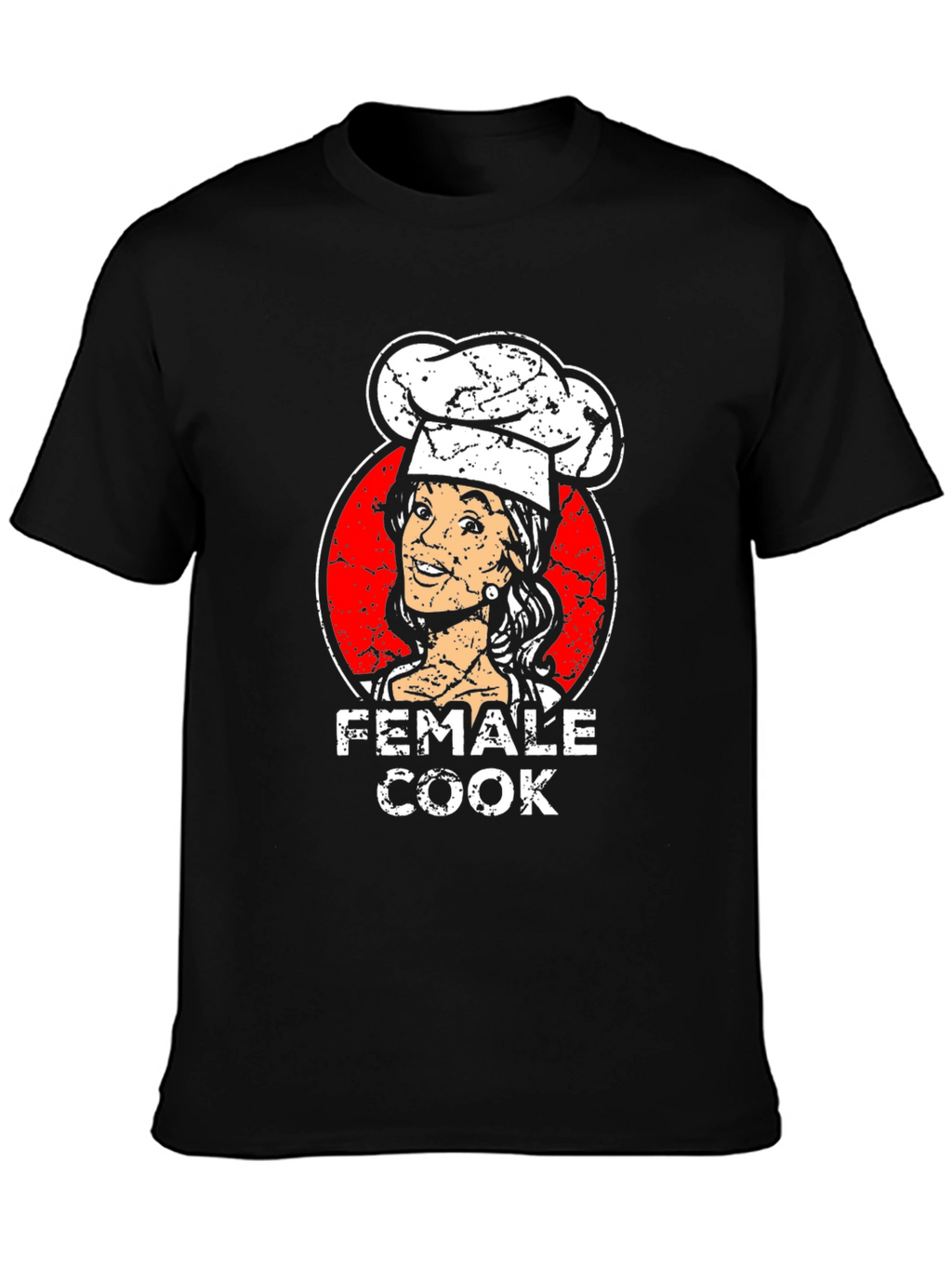 Female Cook T-Shirt - Chef Design Tee