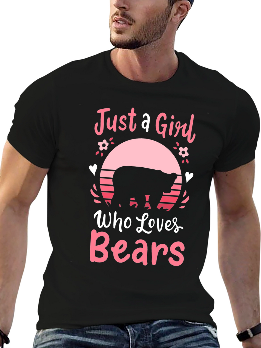 Just a Girl Who Loves Bears T-Shirt