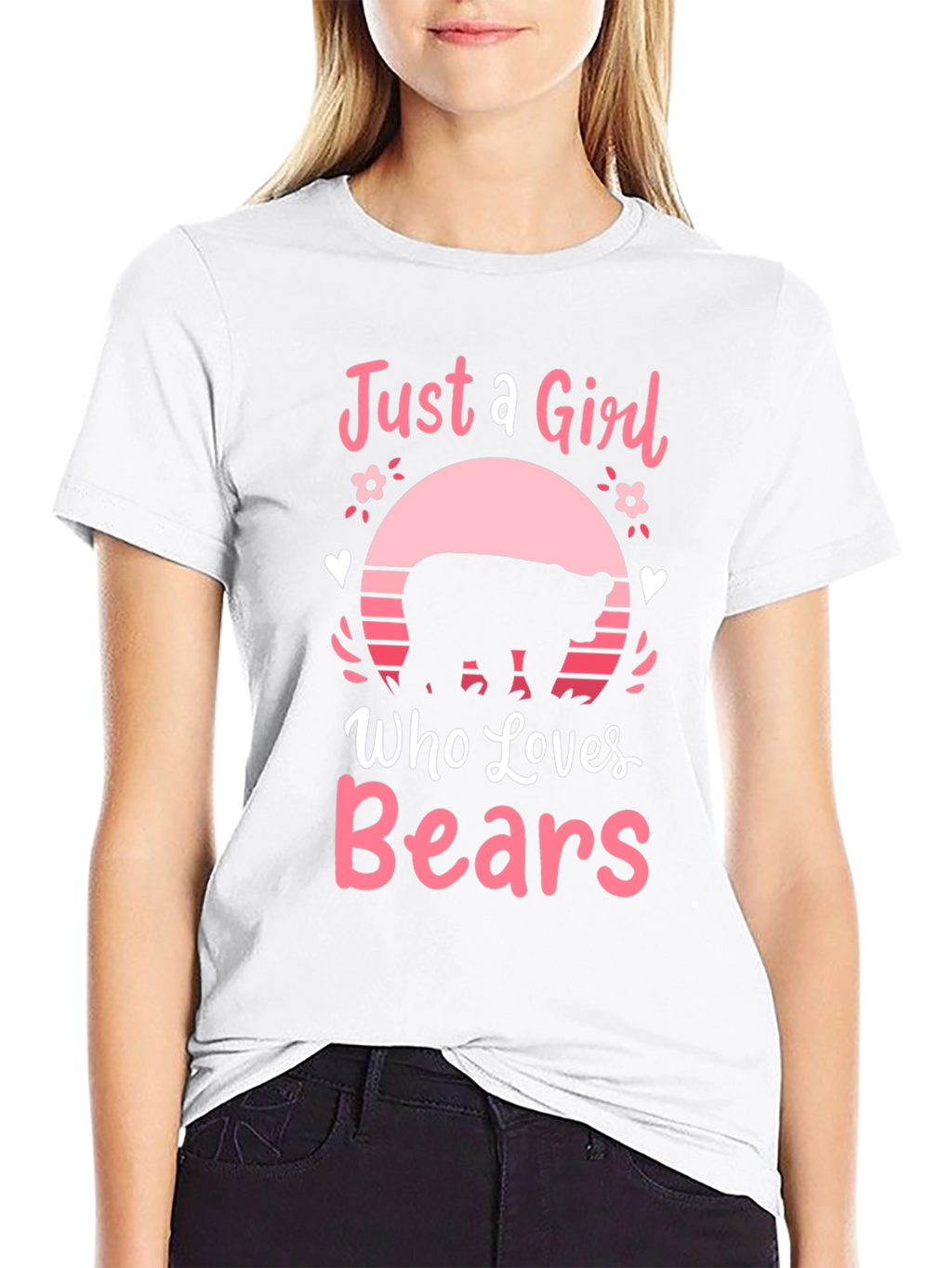 Just a Girl Who Loves Bears T-Shirt