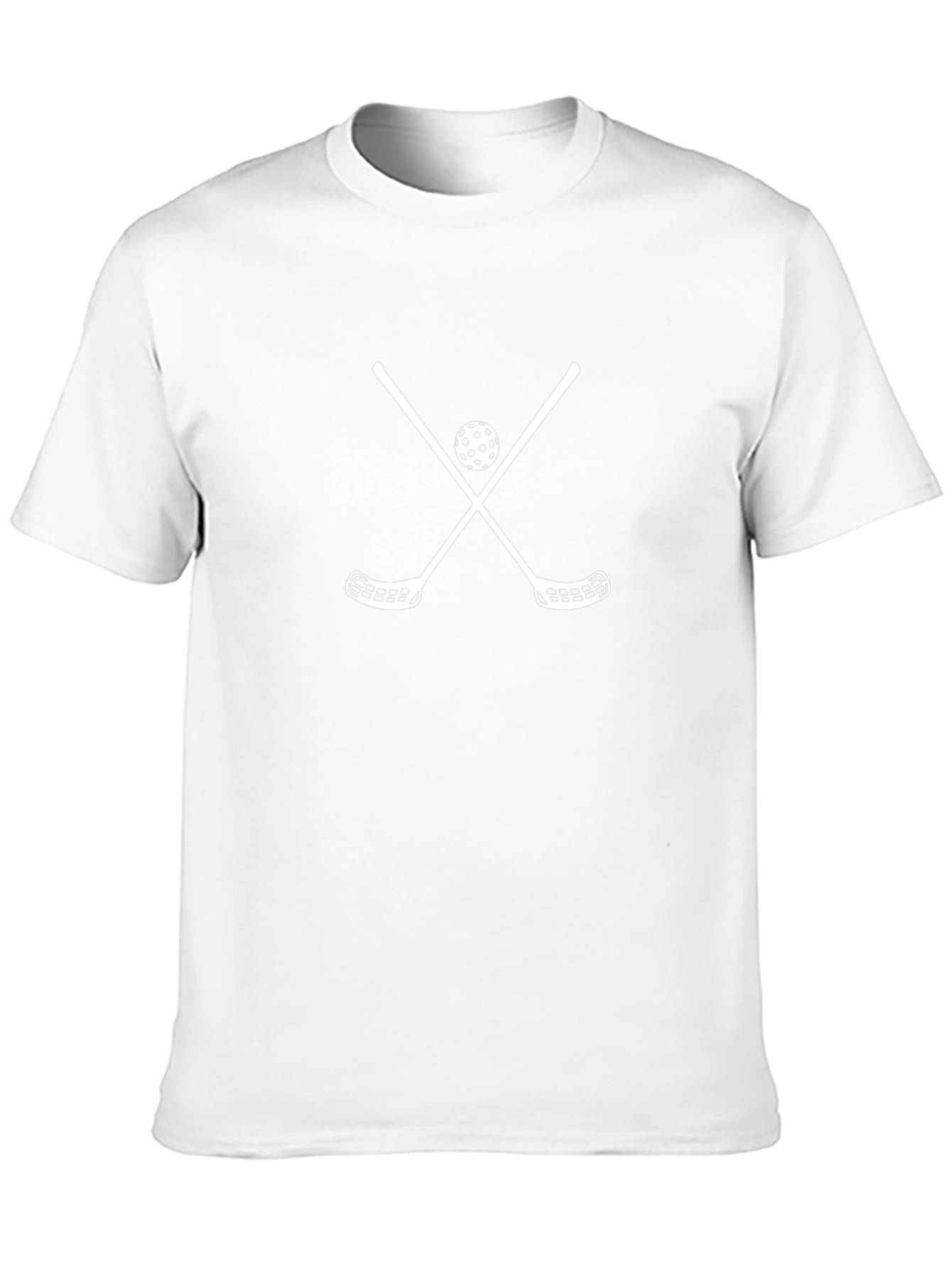 Floorball Sticks T-Shirt - Unique Sport Design