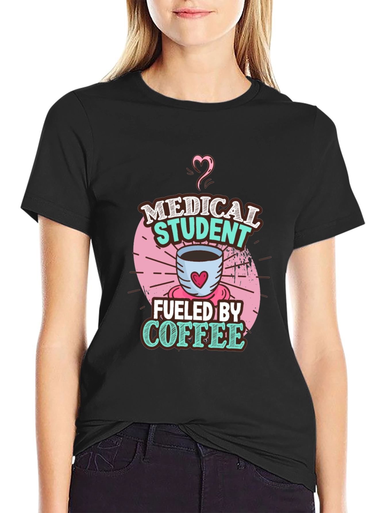 Medical Student Fueled By Coffee T-Shirt